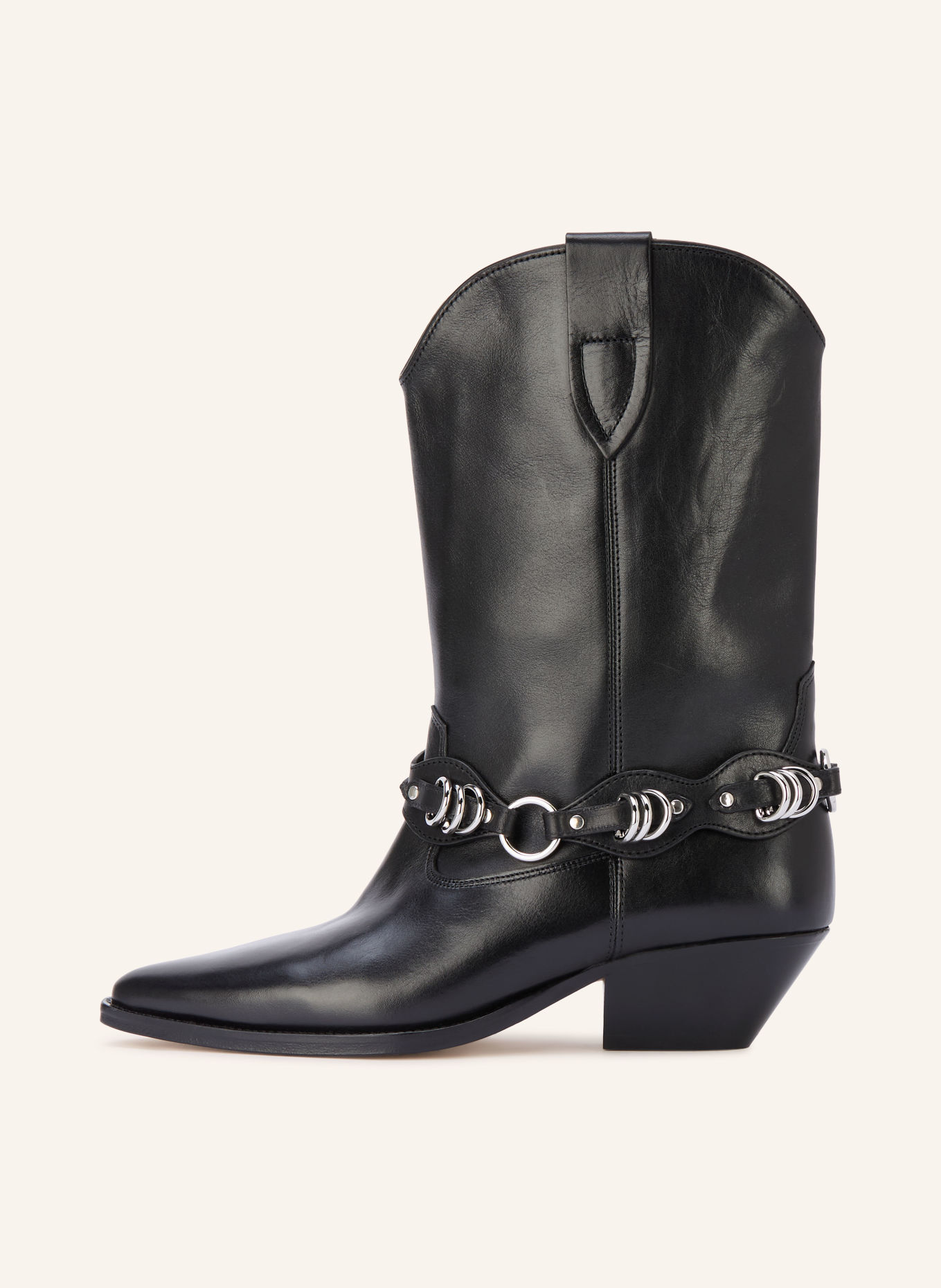 ISABEL MARANT Boots santiags DUERTO: NOIR