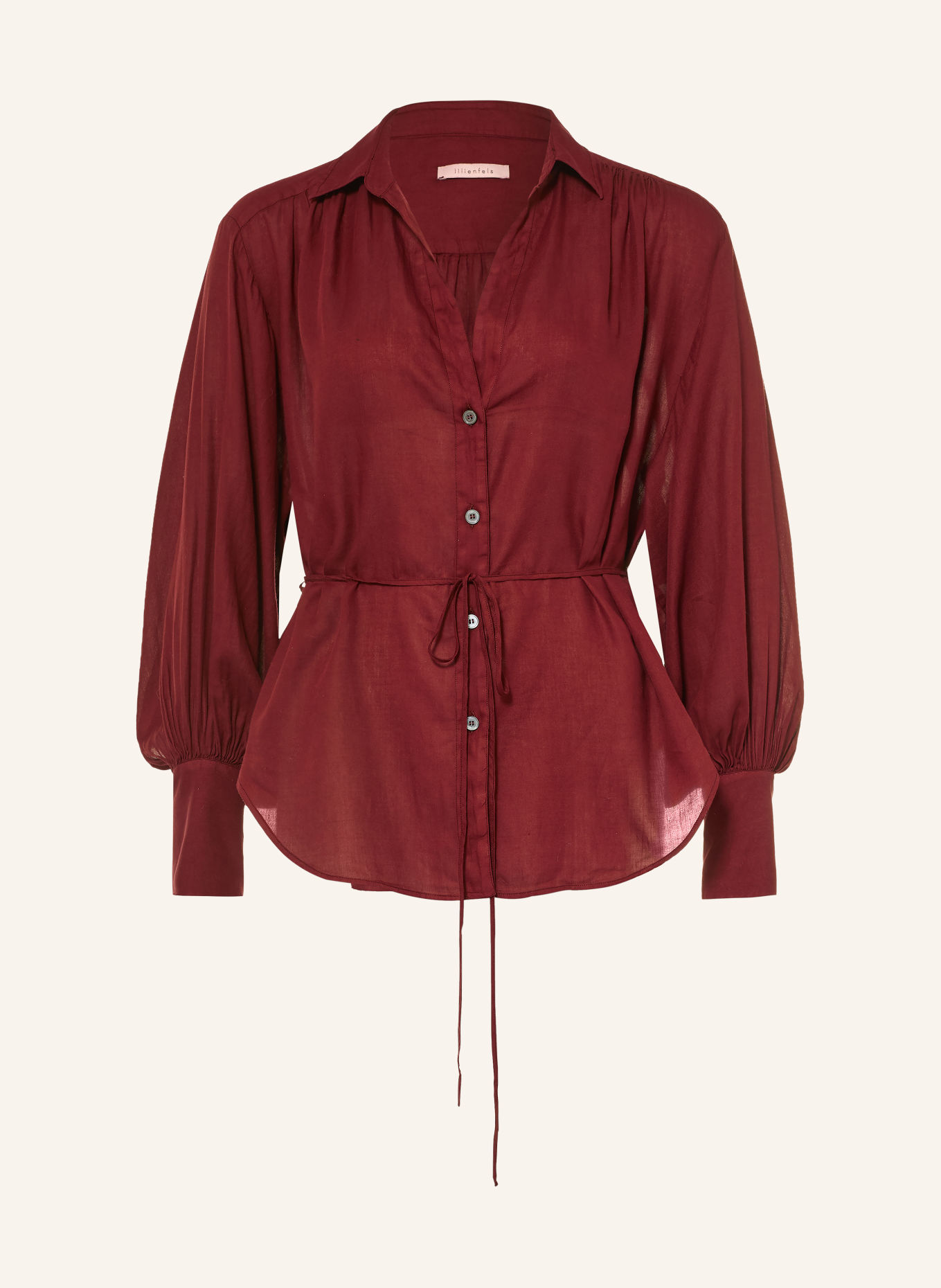 lilienfels Blouse: ROUGE FONCÉ