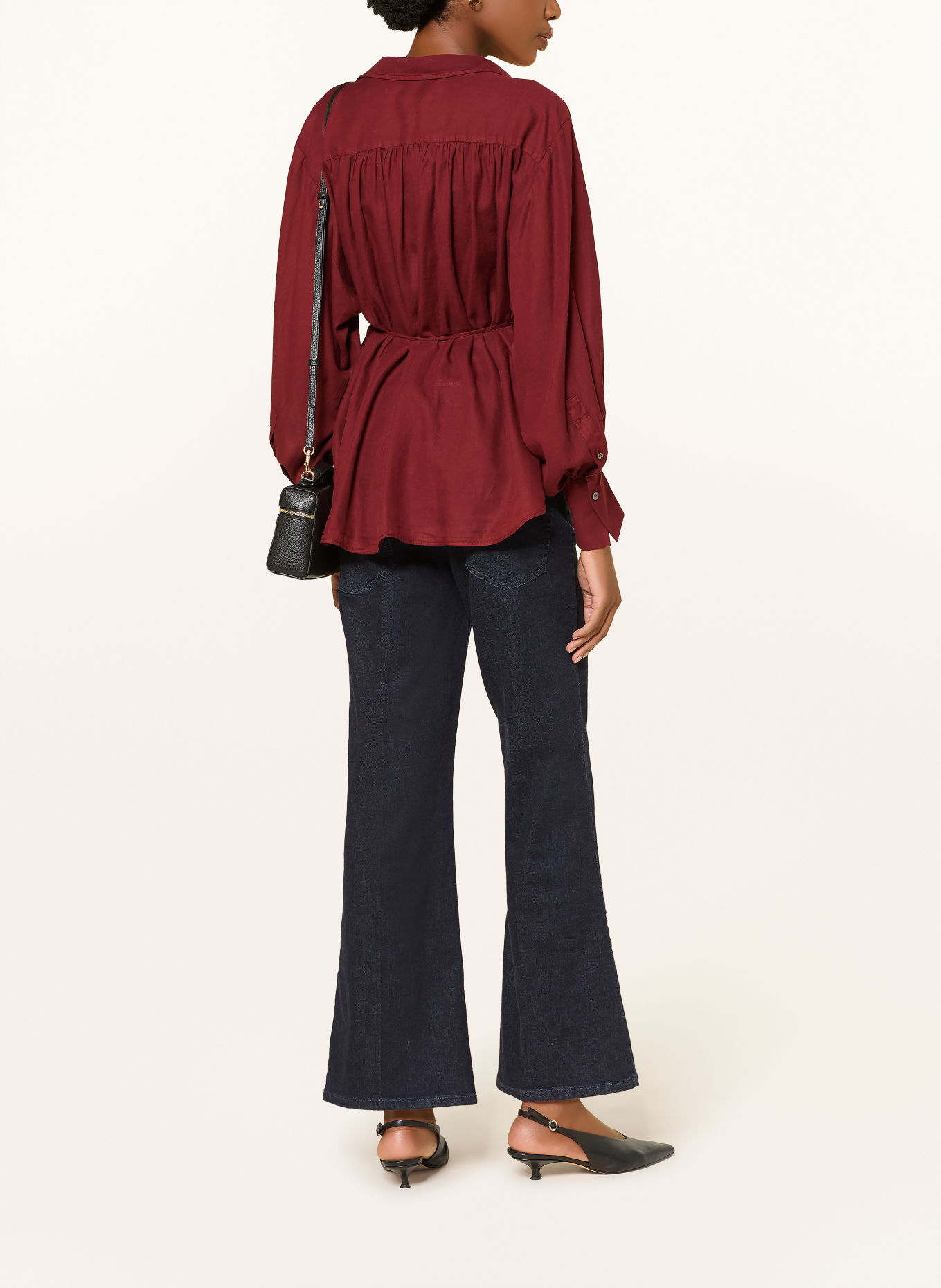 lilienfels Blouse: ROUGE FONCÉ