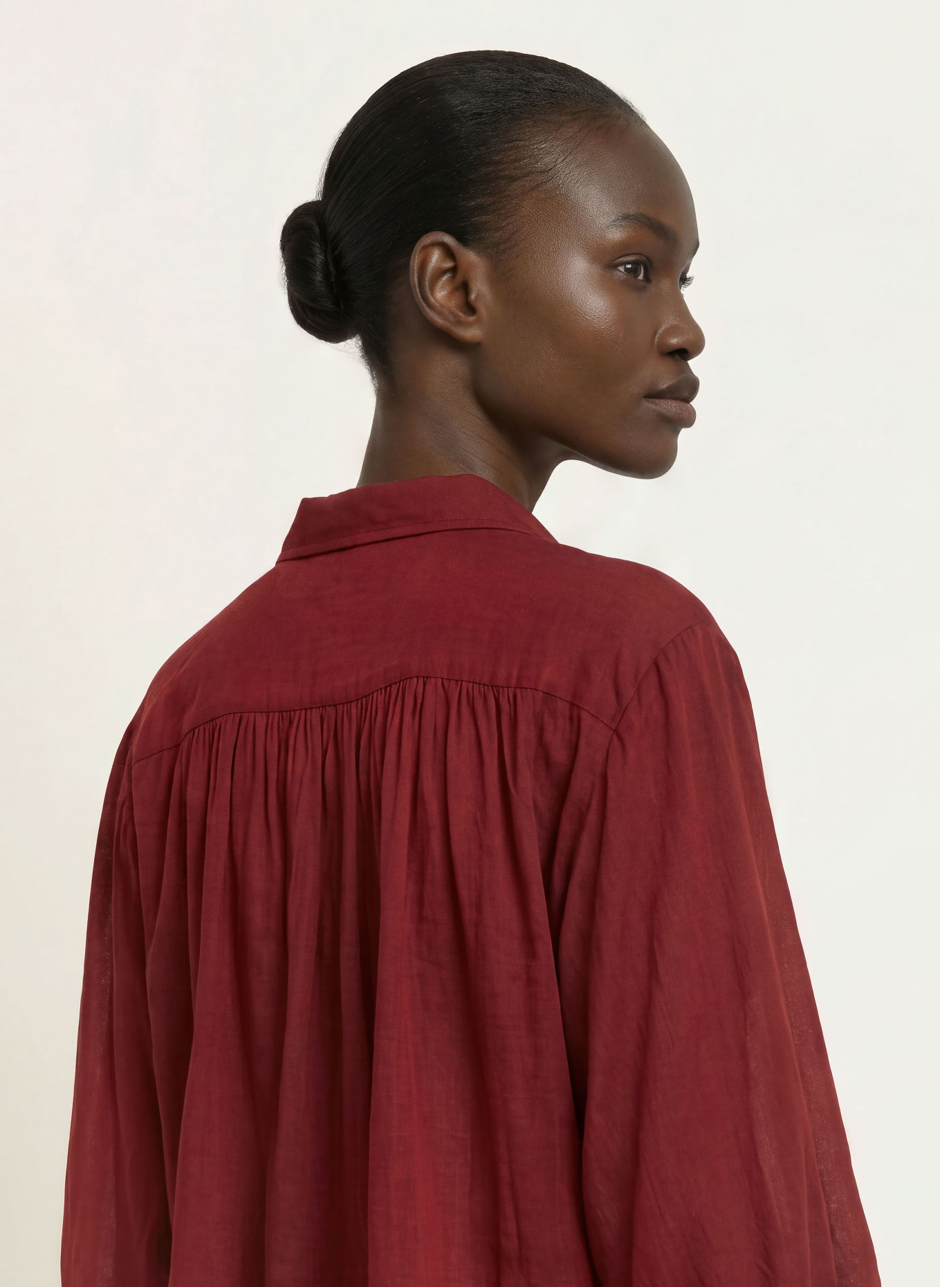 lilienfels Blouse: ROUGE FONCÉ
