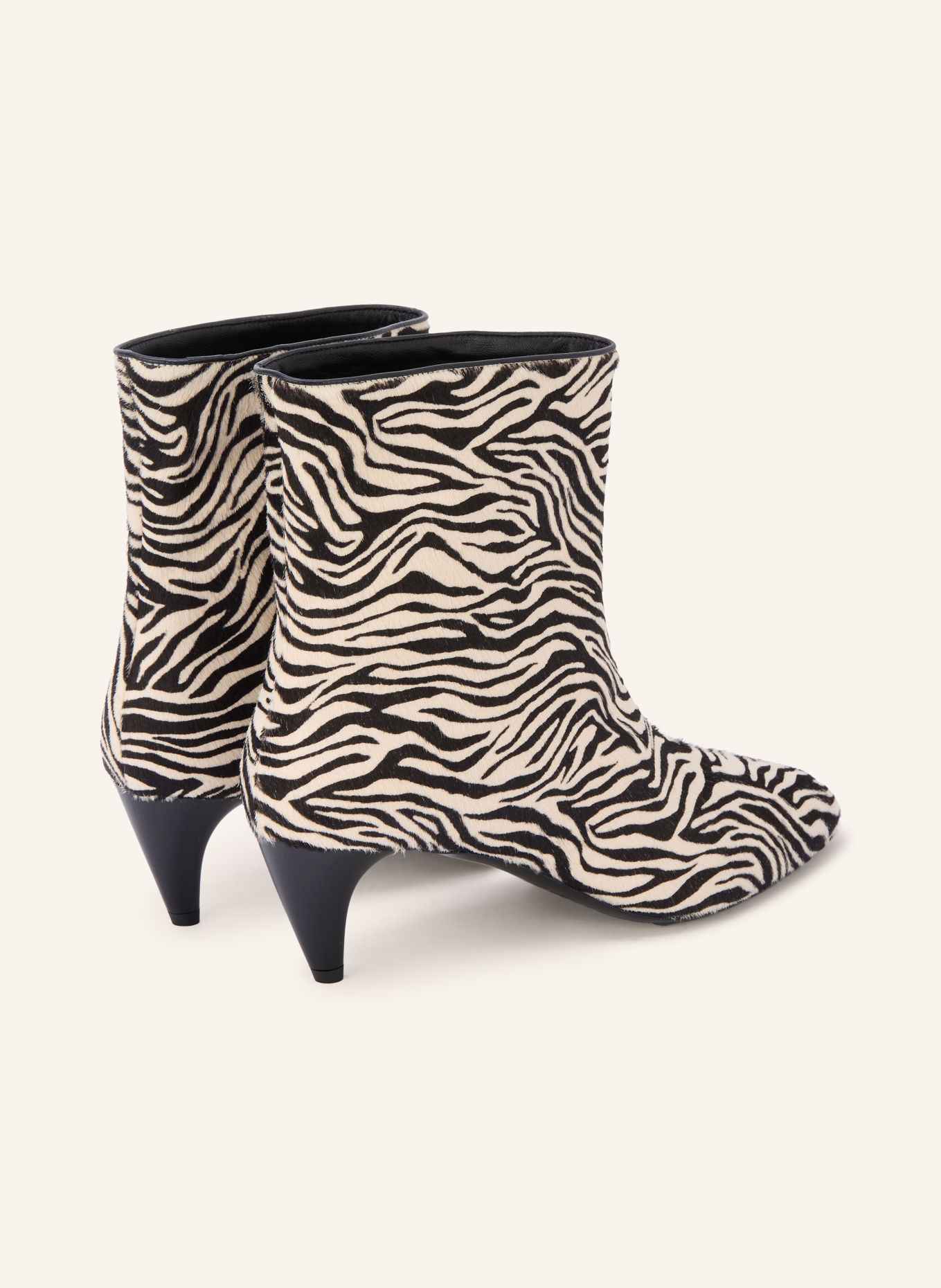 ISABEL MARANT Bottines JIRY: NOIR / BLANC
