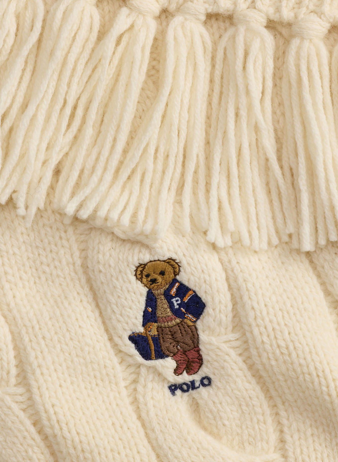 POLO RALPH LAUREN Tørklæde: CREME
