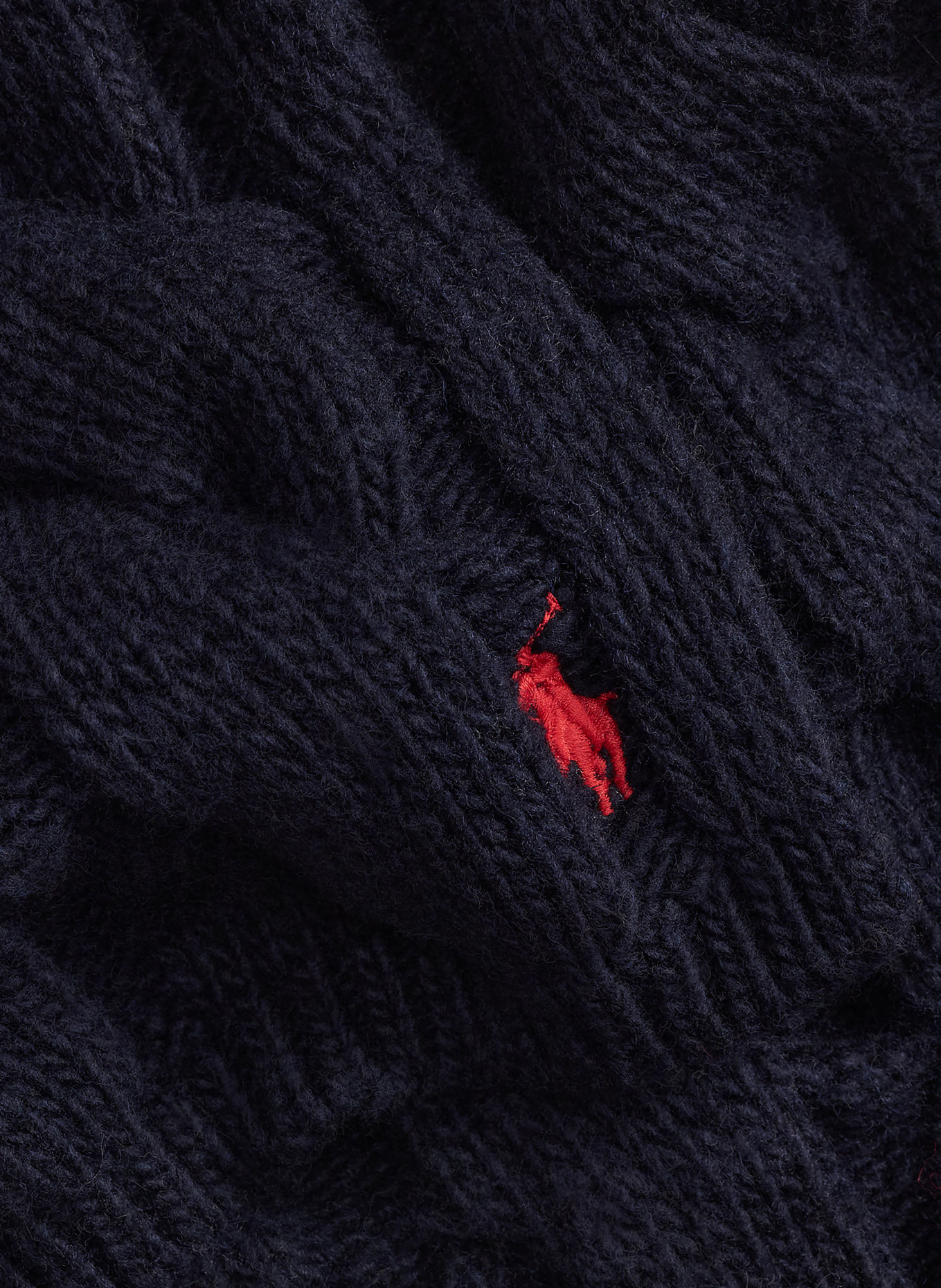 POLO RALPH LAUREN Szal: GRANATOWY