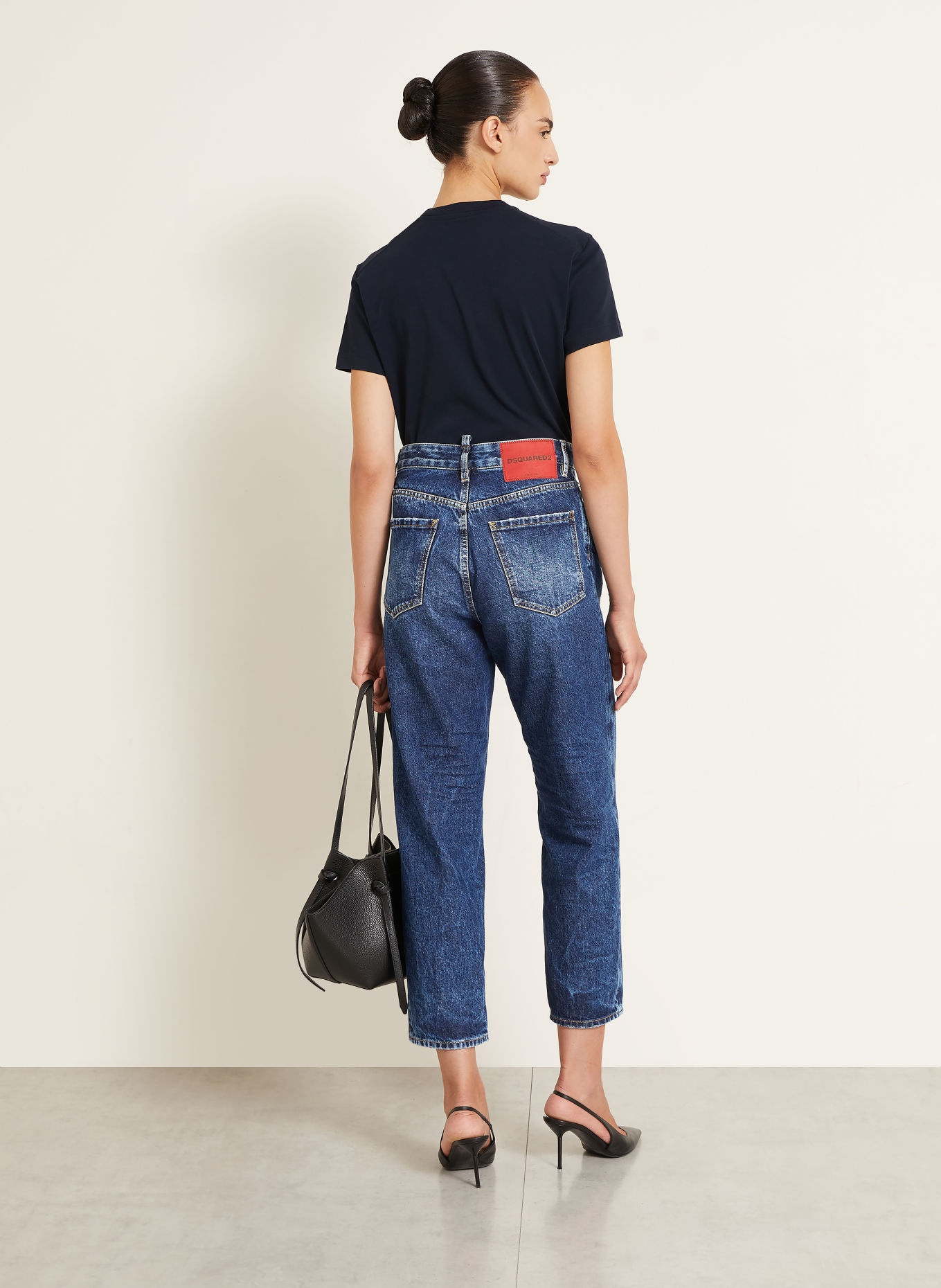 DSQUARED2 T-shirt: BLEU FONCÉ
