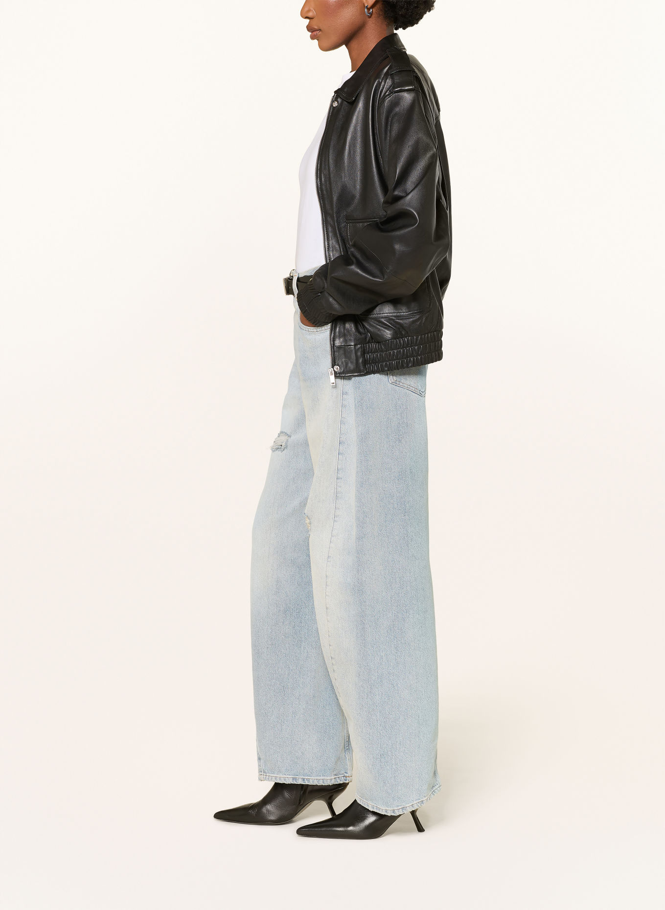 HAIKURE Barrel Jeans CLYDE: L0961 MARFA BLUE