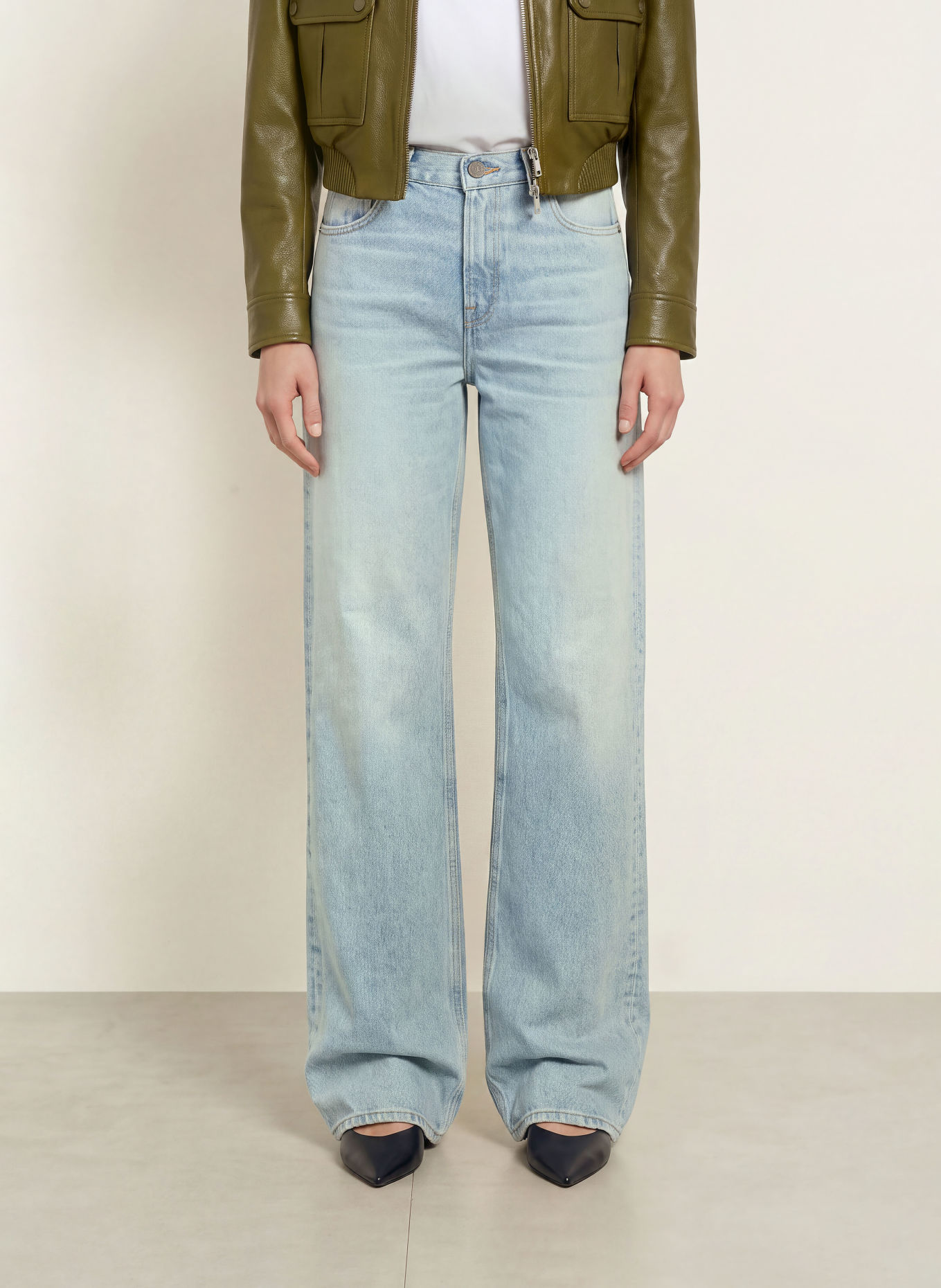 HAIKURE Straight jeans MARFA: L961S MARFA BLUE SR