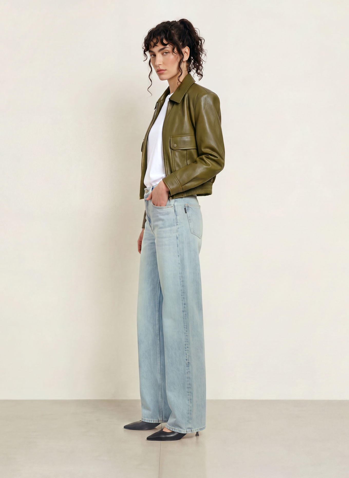 HAIKURE Straight jeans MARFA: L961S MARFA BLUE SR