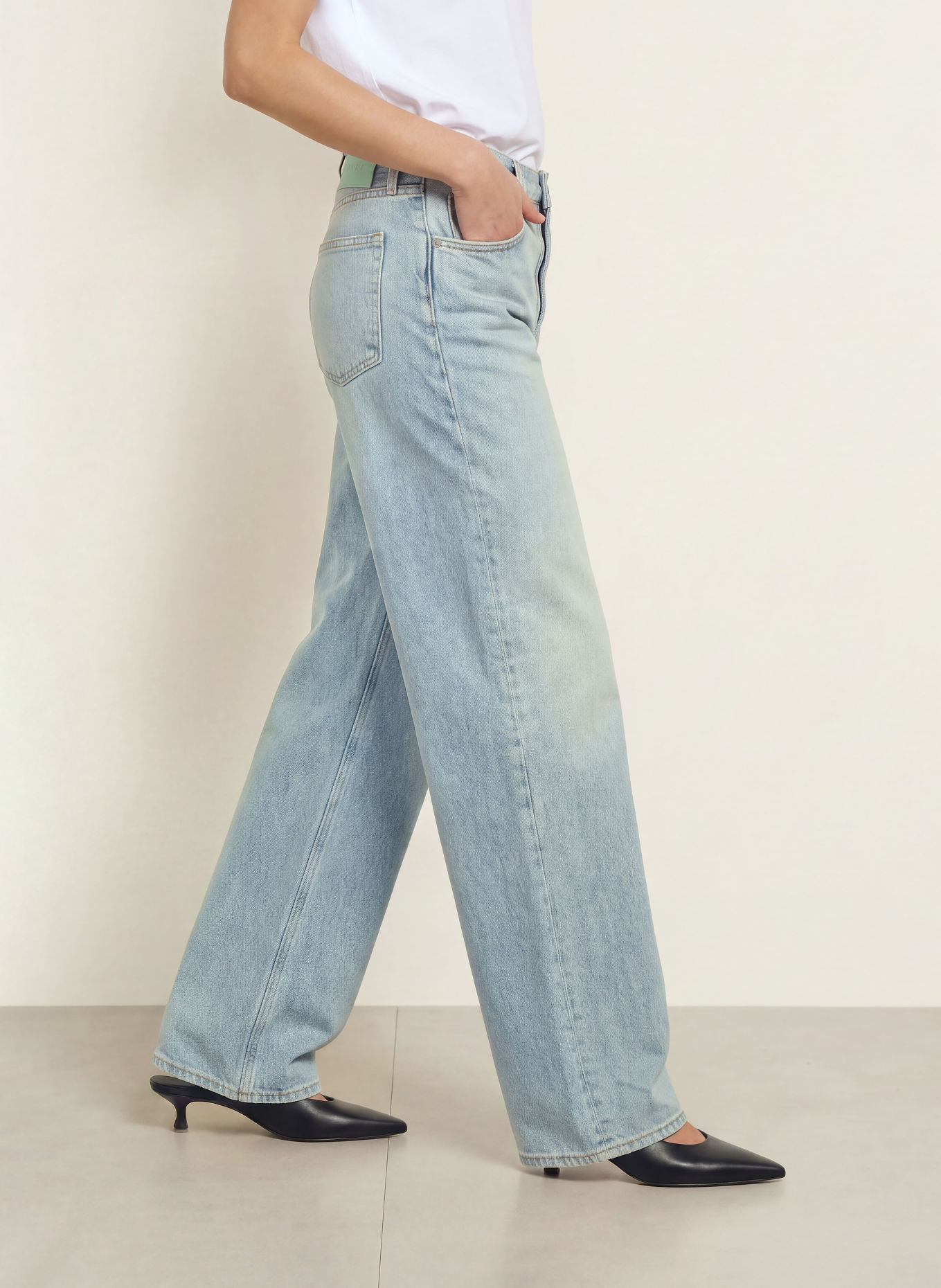 HAIKURE Straight jeans MARFA: L961S MARFA BLUE SR