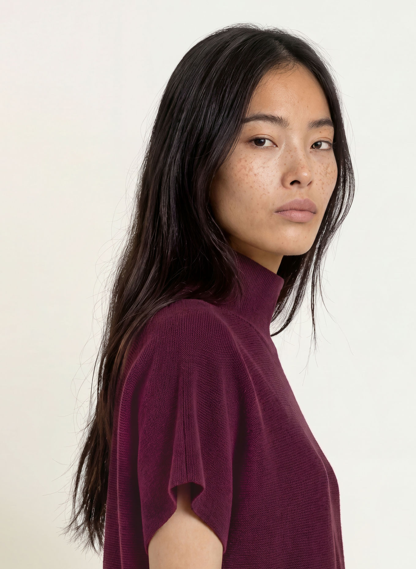 Miss Lagotte Gebreid shirt: FUCHSIA