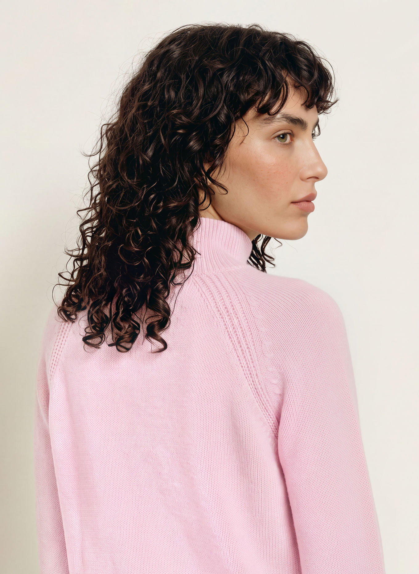 LADNERI Pullover SERENA mit Cashmere: ROSA