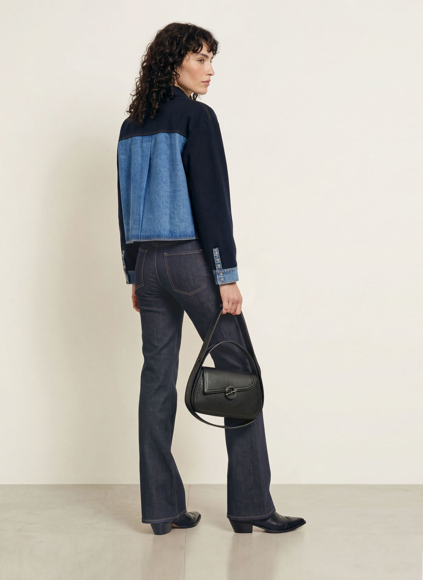 CITIZENS of HUMANITY Jeansy bootcut LILAH: inkrn inky rinse (dk indigo)