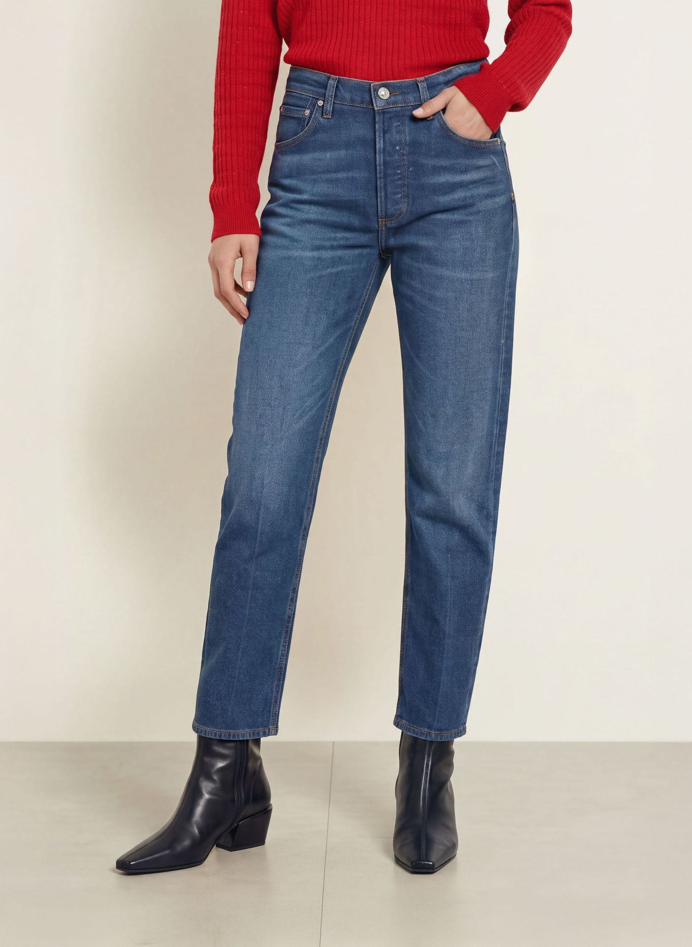 CITIZENS of HUMANITY Boyfriend Jeans WINSLOW: haiku haiku (dk indigo)