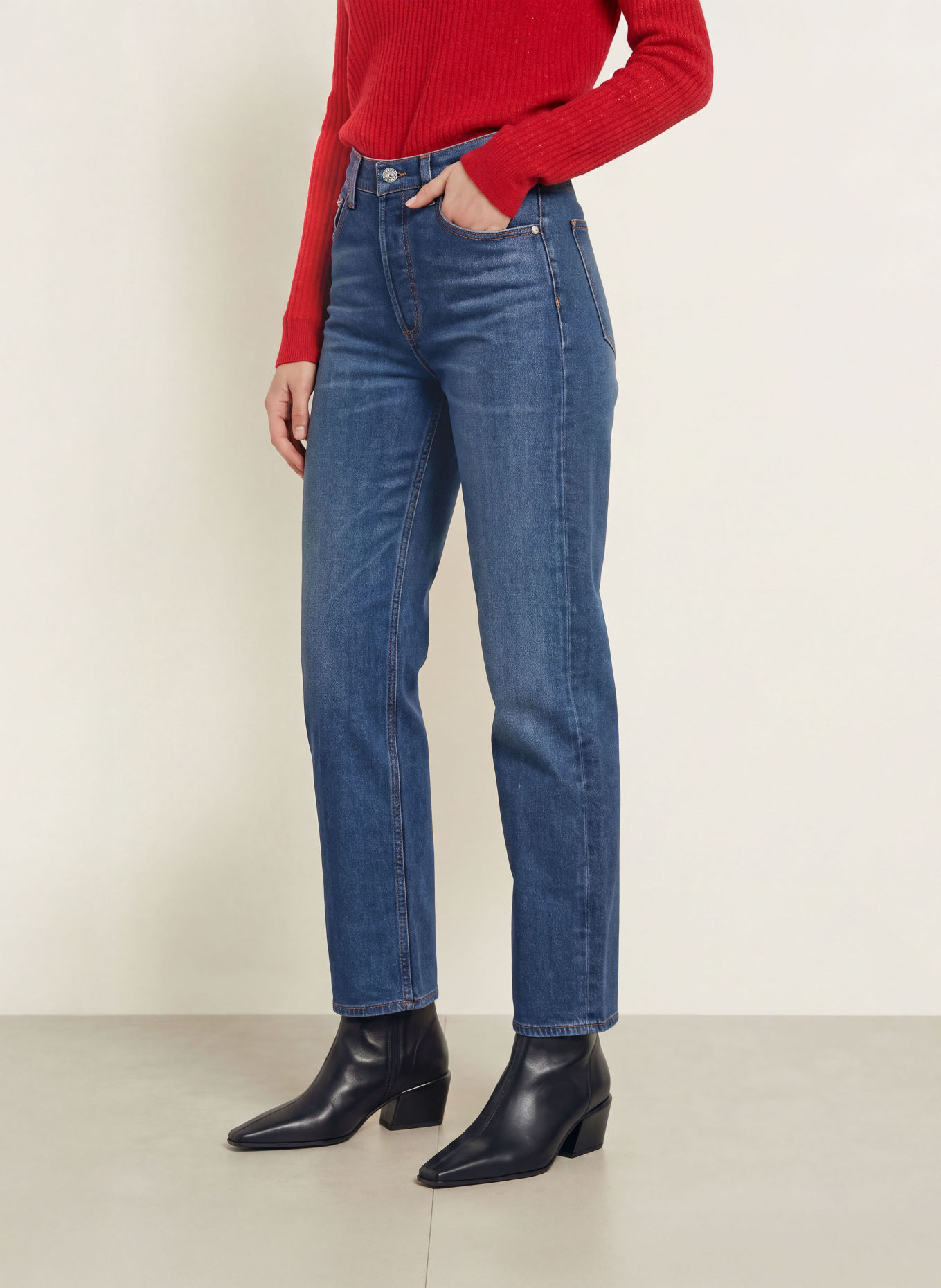 CITIZENS of HUMANITY Boyfriend Jeans WINSLOW: haiku haiku (dk indigo)