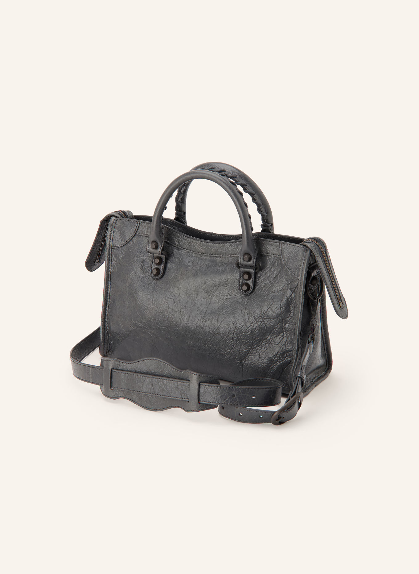 BALENCIAGA LE CITY BAG SMALL Handbag: DARK GRAY