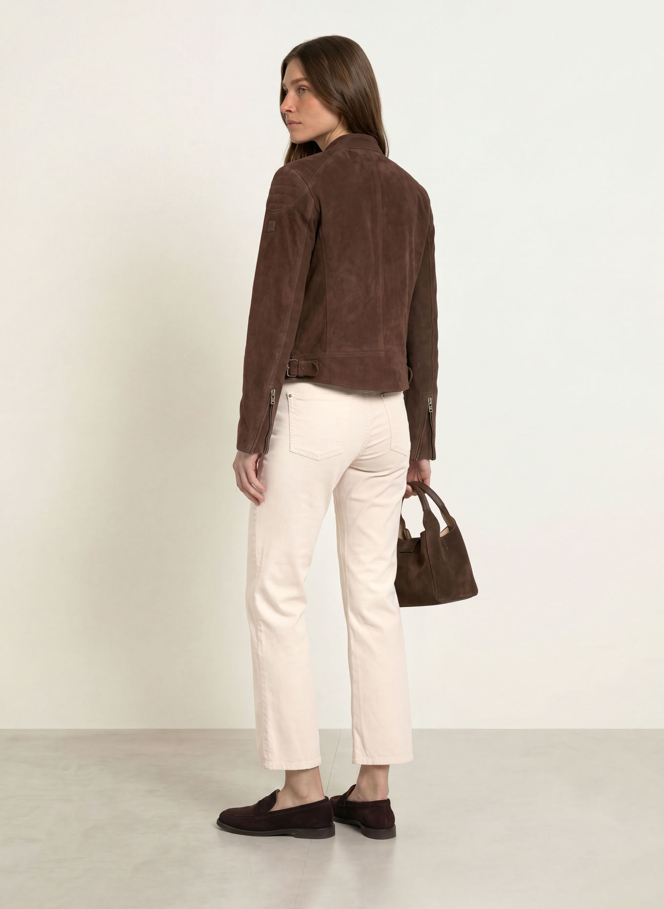 CAMBIO Cordhose FRANCESCA: CREME