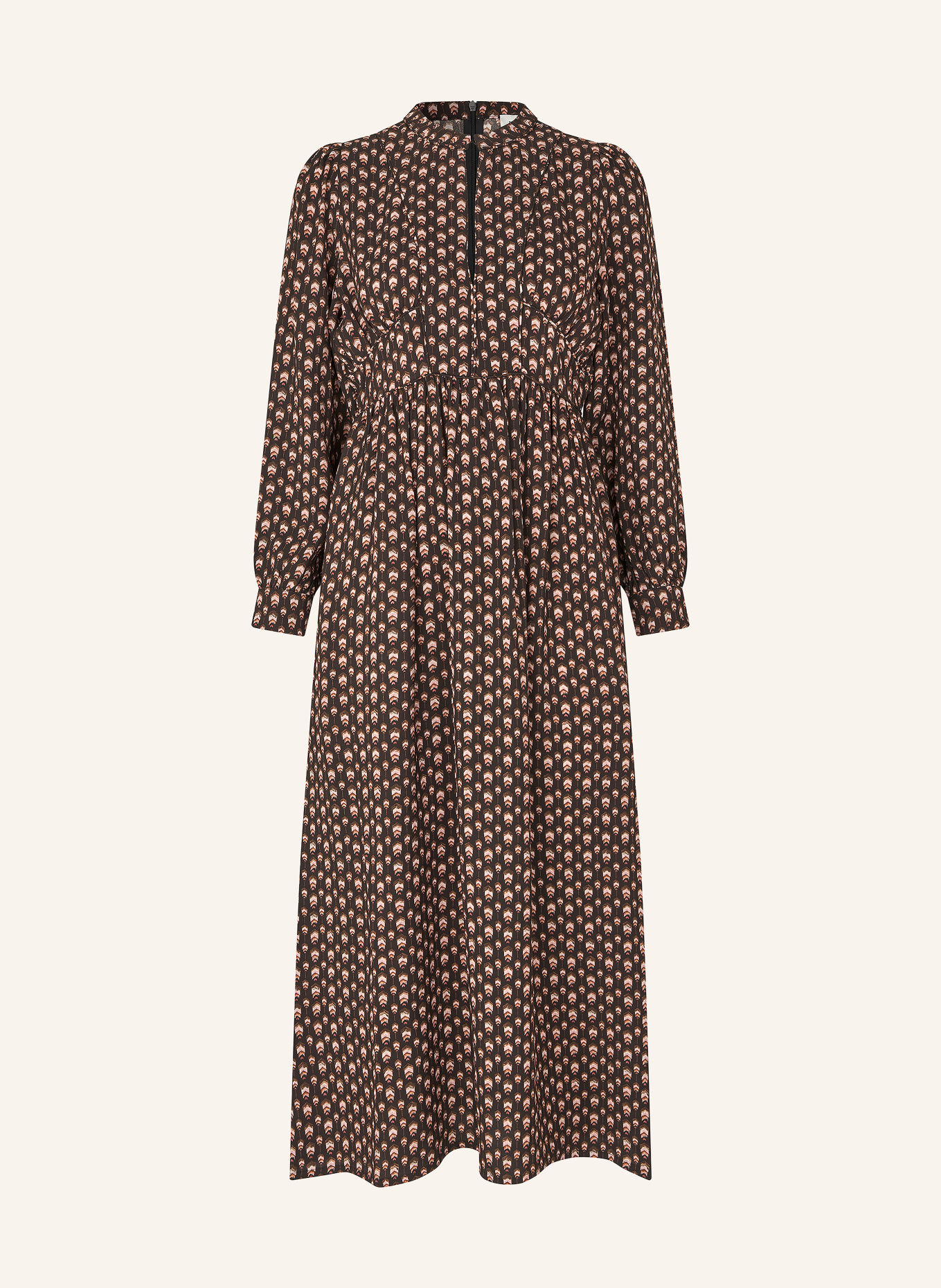 dea kudibal Kleid ANDREA: SCHWARZ / ROSÉGOLD / BRAUN
