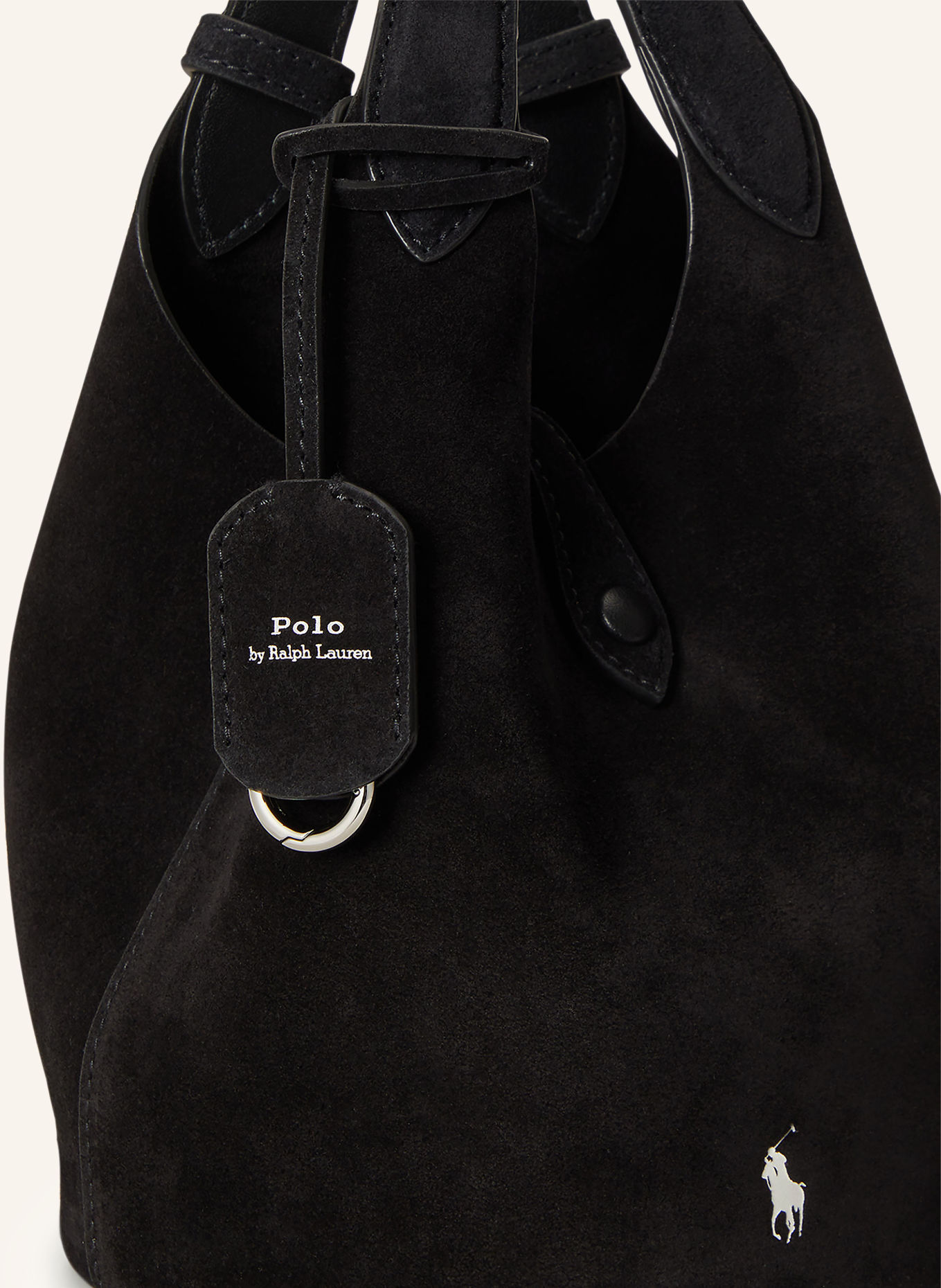 POLO RALPH LAUREN Beuteltasche: SCHWARZ