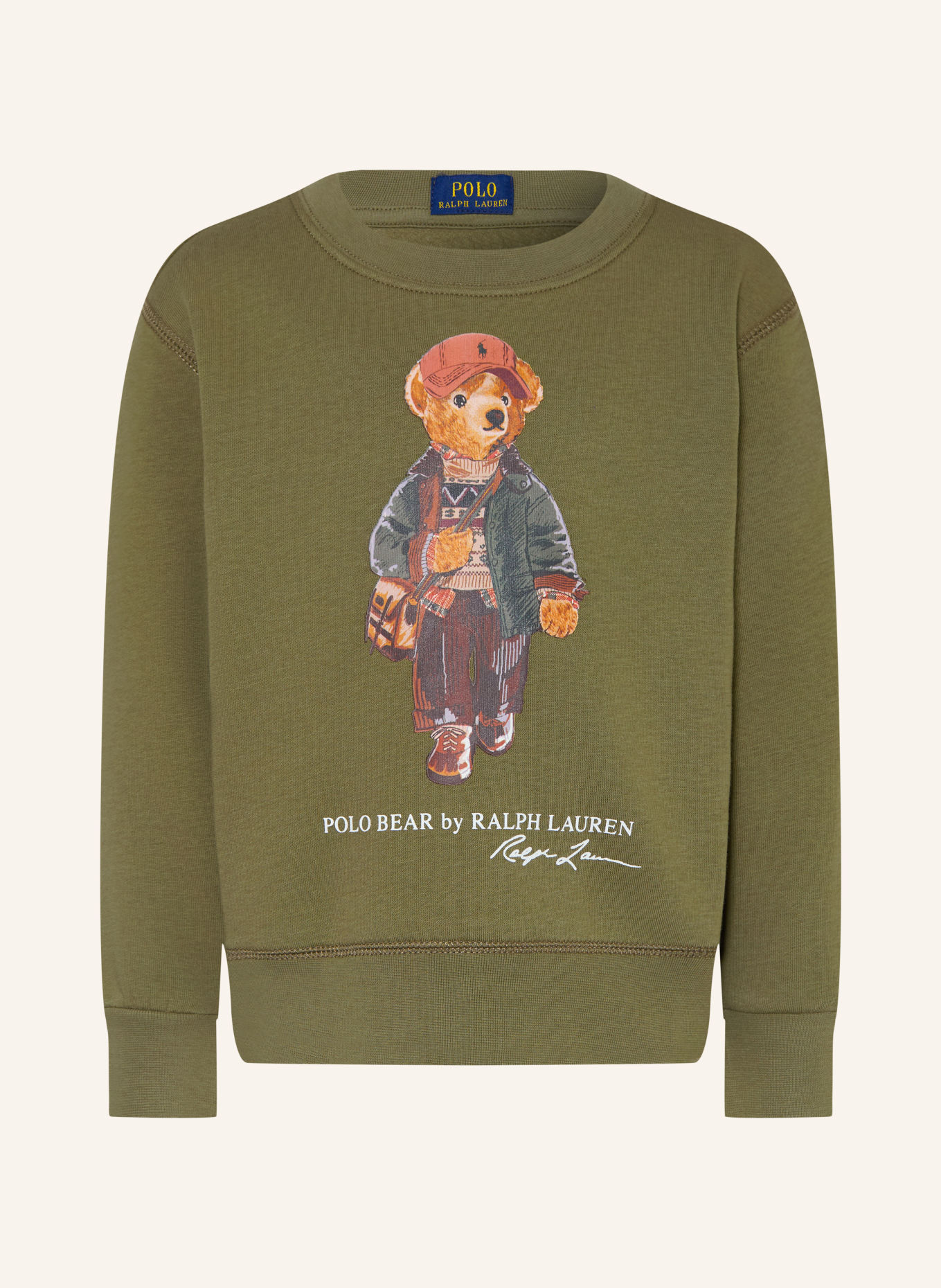 POLO RALPH LAUREN Sweatshirt: OLIVE