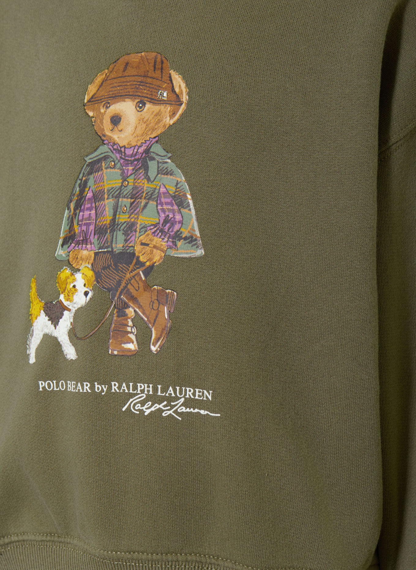 POLO RALPH LAUREN Sweatshirt: OLIVE