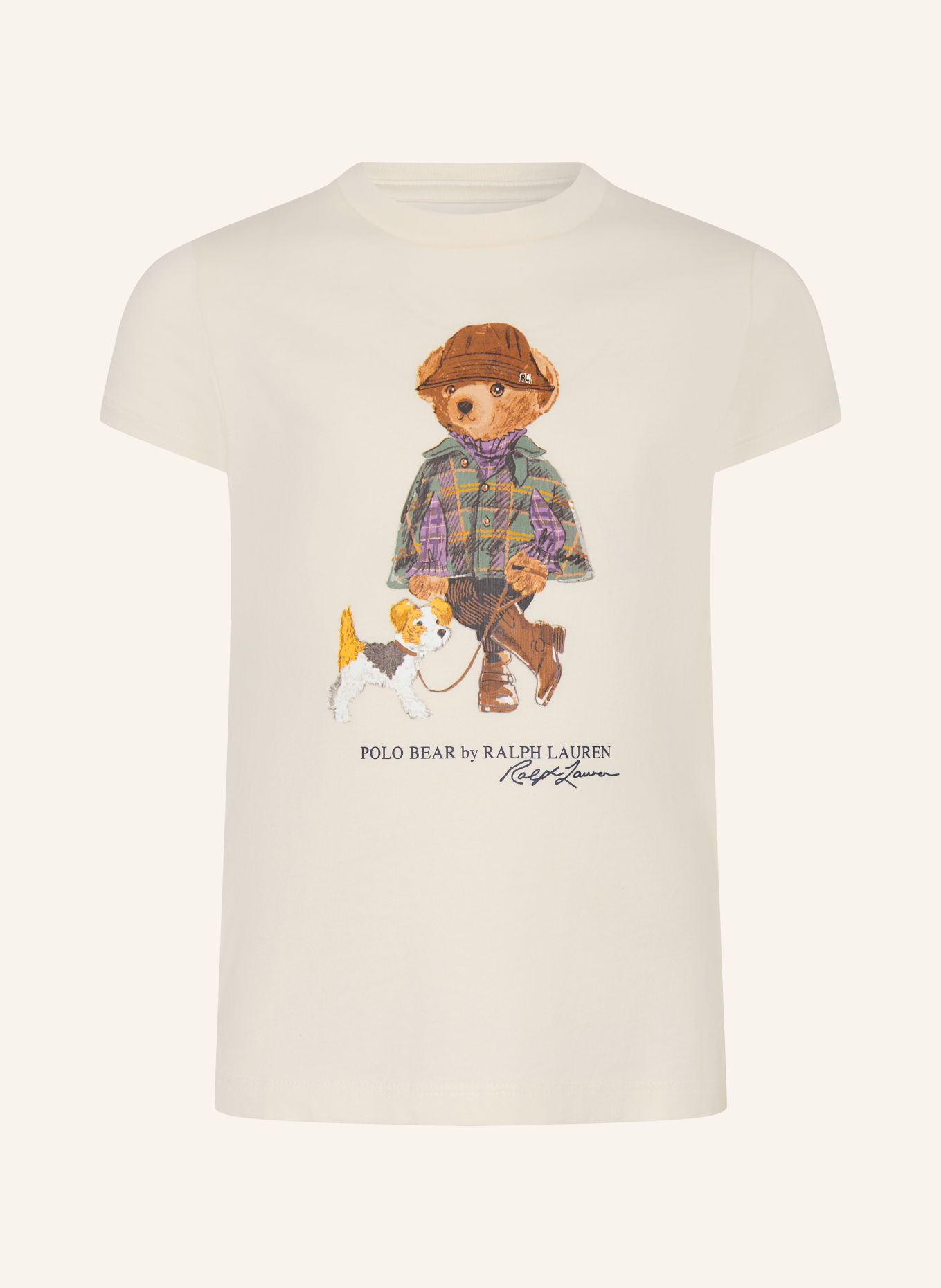 POLO RALPH LAUREN T-Shirt: CREME