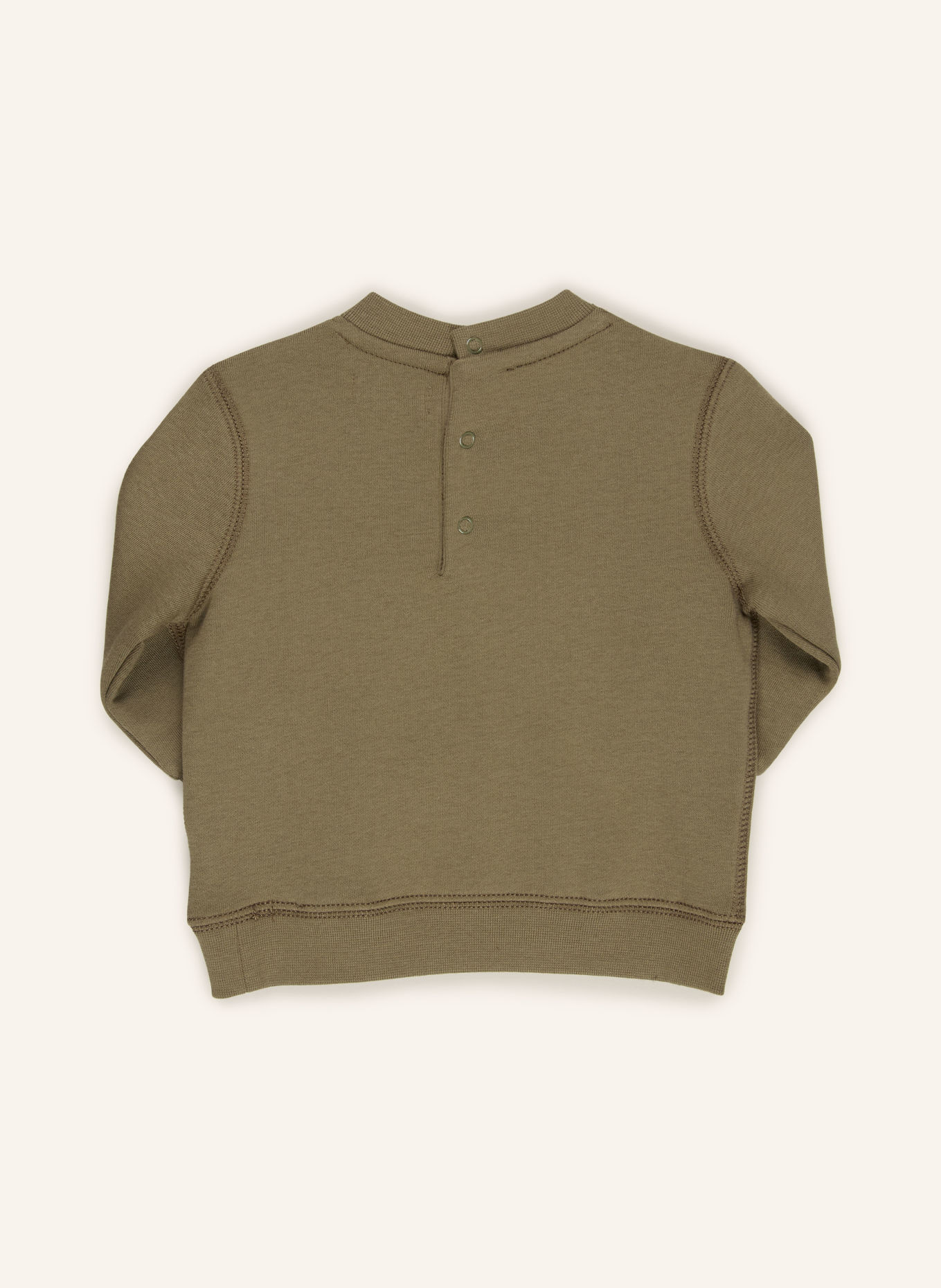 POLO RALPH LAUREN Sweatshirt: OLIJF / LICHTBRUIN / DONKERORANJE