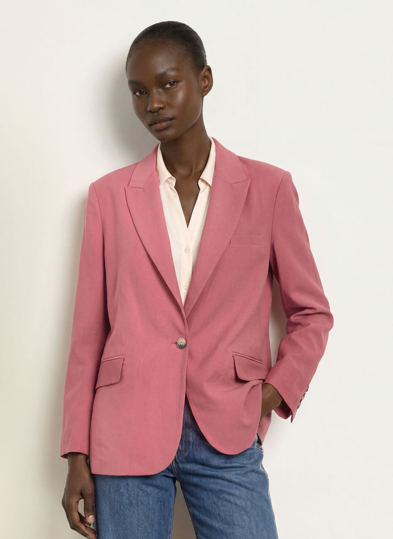 ba&sh Blazer DALENA: ROZ ANTIC