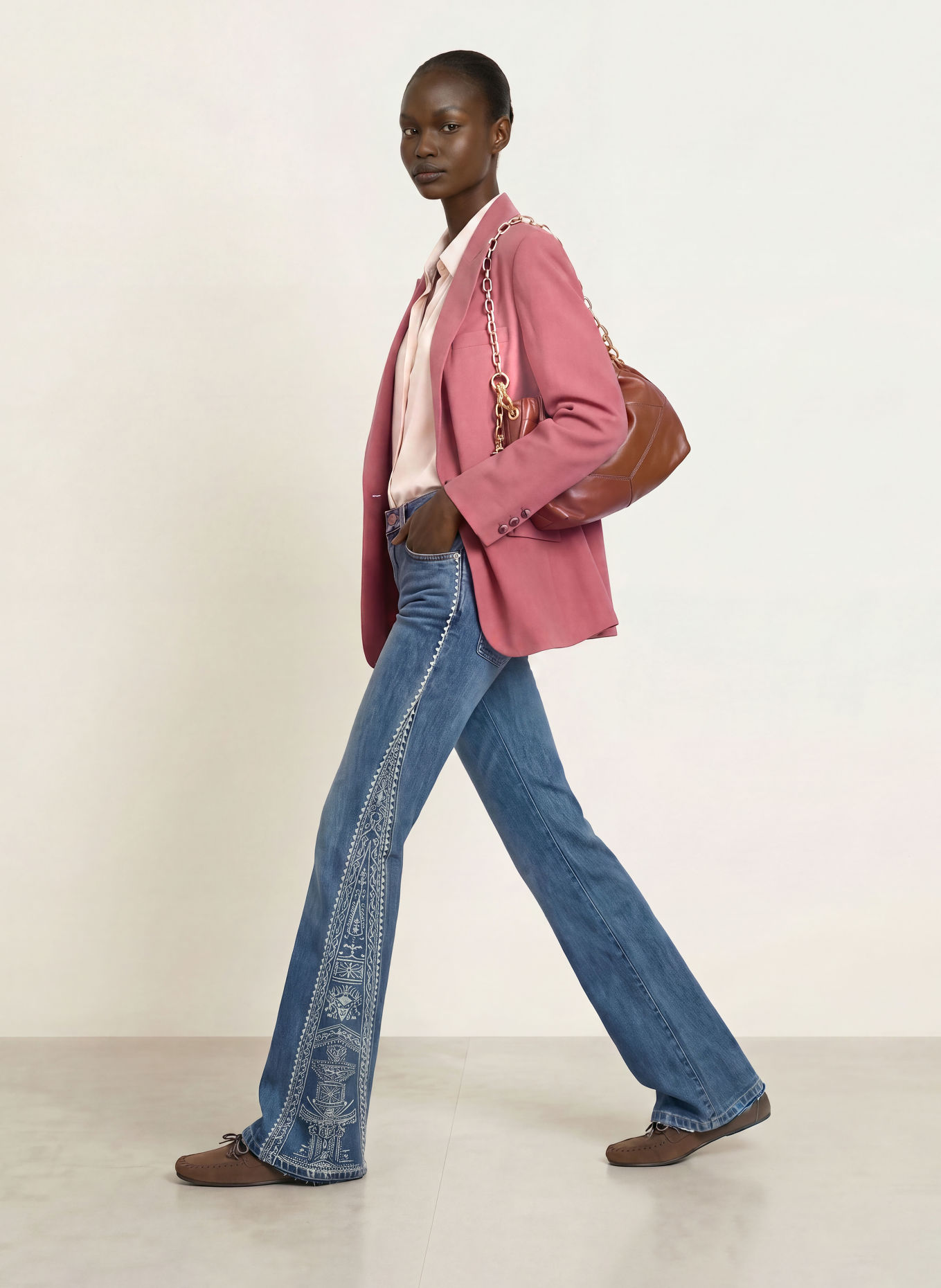 ba&sh Blazer DALENA: ROZ ANTIC