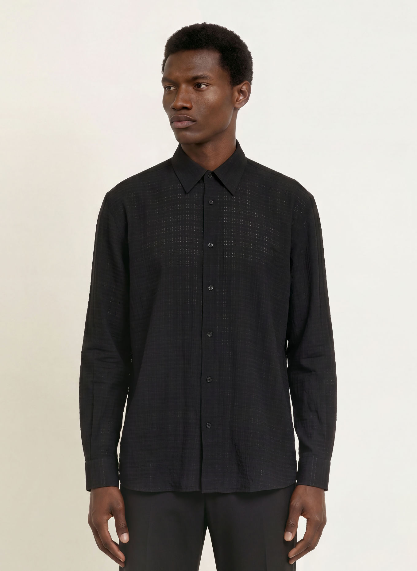 I'M BRIAN Chemise Comfort Fit: NOIR