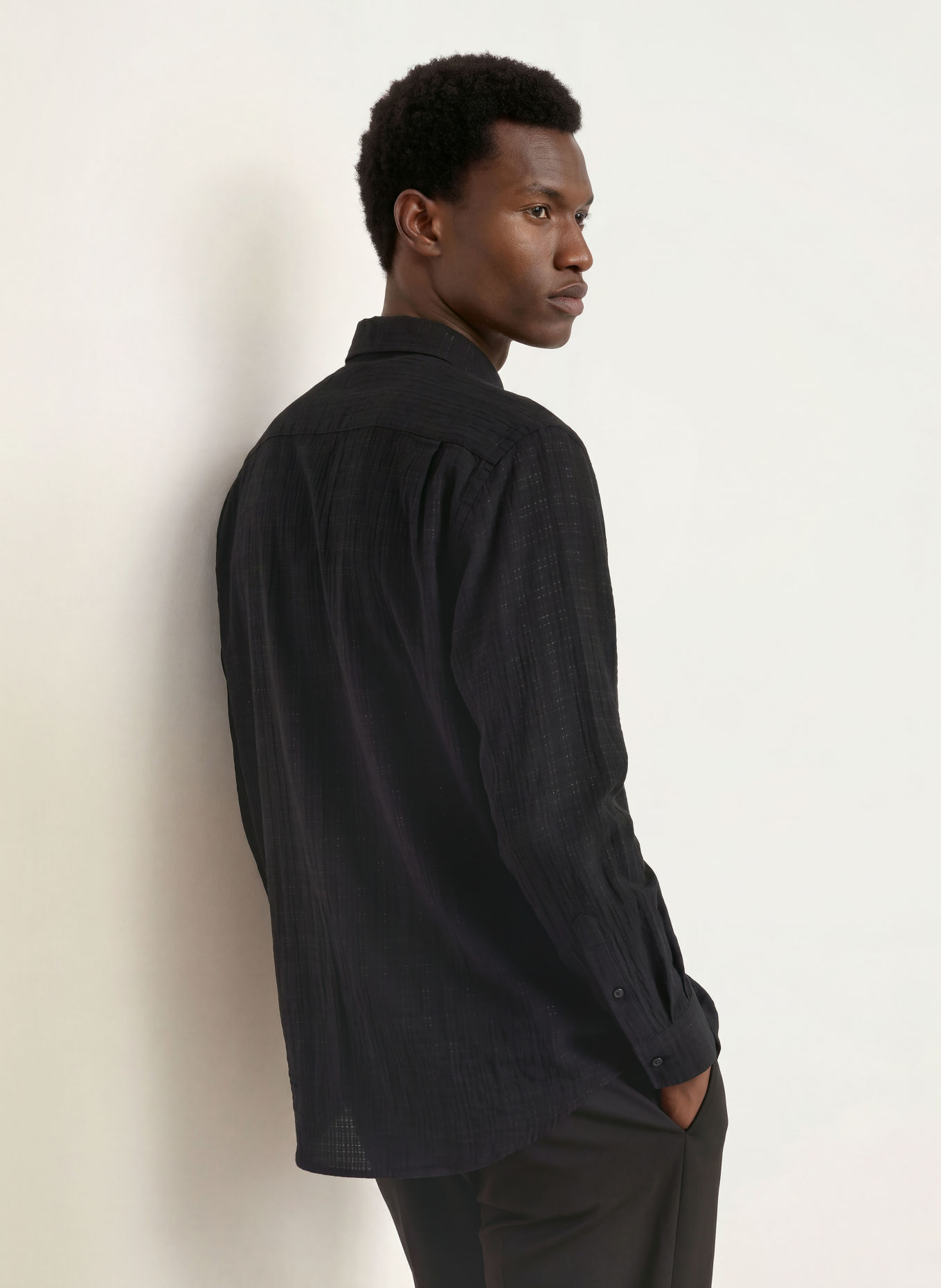 I'M BRIAN Chemise Comfort Fit: NOIR