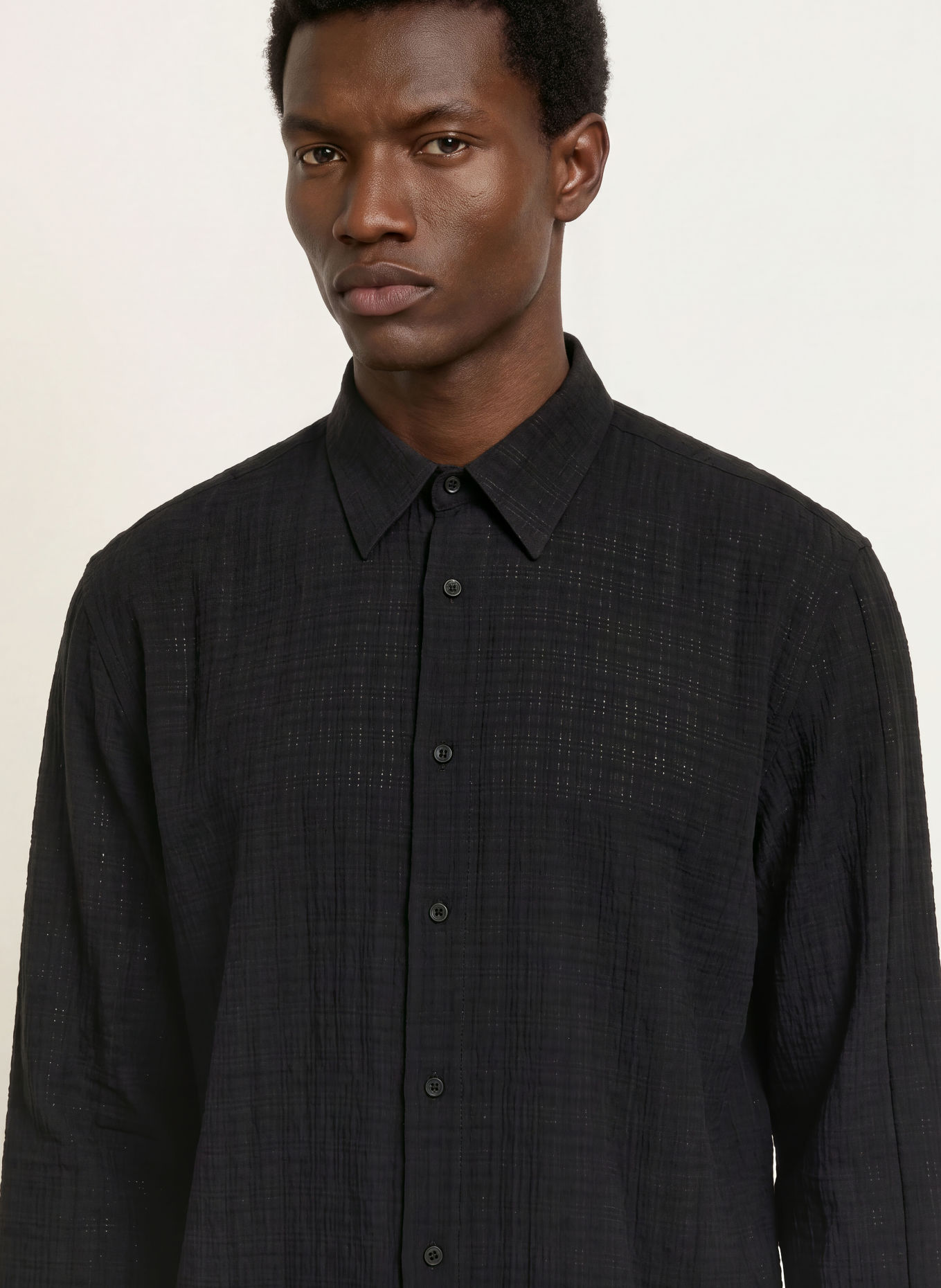 I'M BRIAN Chemise Comfort Fit: NOIR