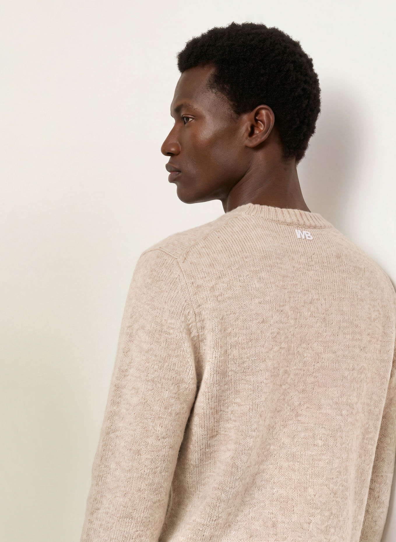 I'M BRIAN Sweater: BEIGE