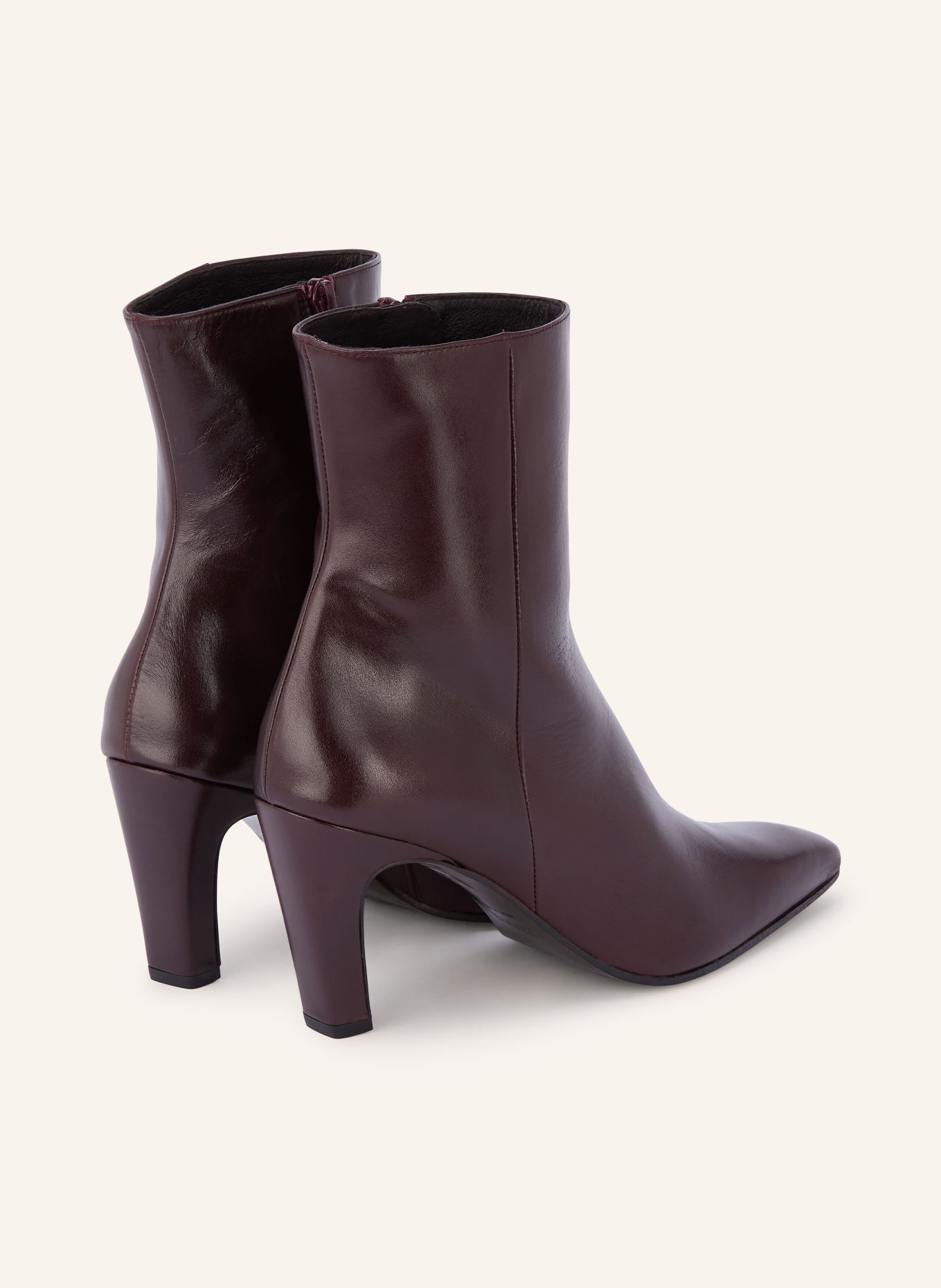 ZINDA ZULEMA Ankle boots: DARK RED