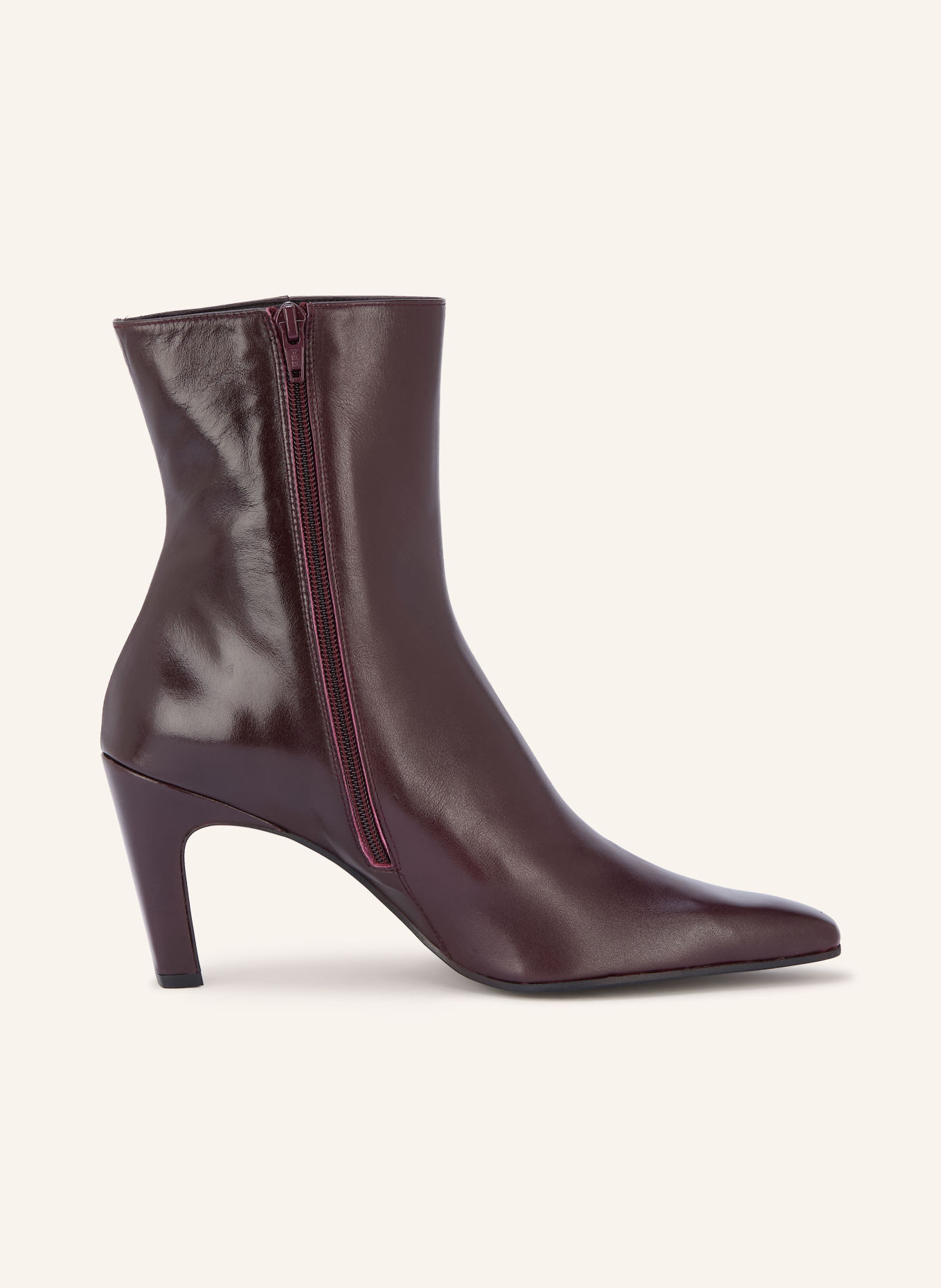 ZINDA ZULEMA Ankle boots: DARK RED