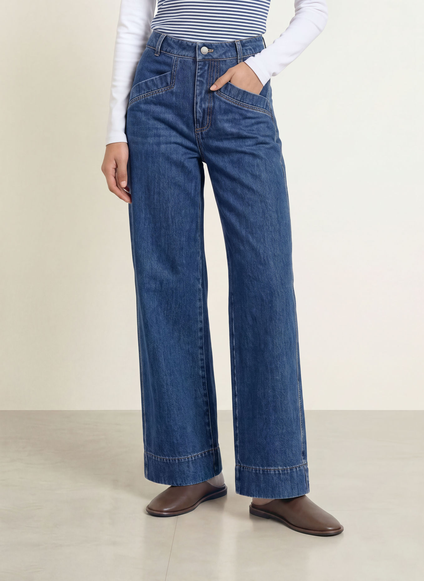 co'couture Široké džíny DENICECC: 45003 Used Denim