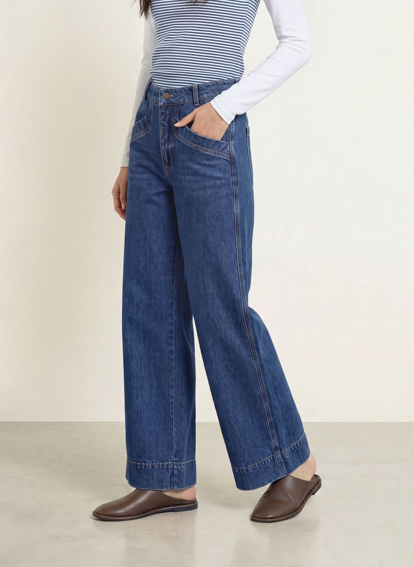 co'couture Široké džíny DENICECC: 45003 Used Denim