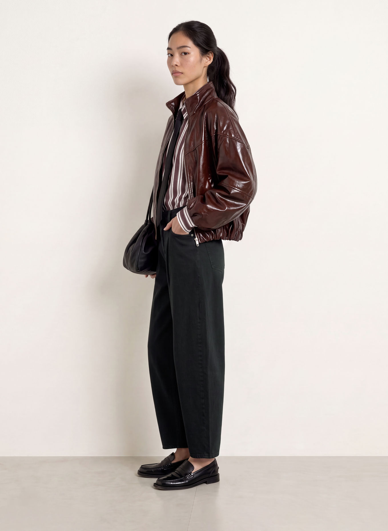 co'couture Barrel Jeans AKIRACC: 65001 BLACK