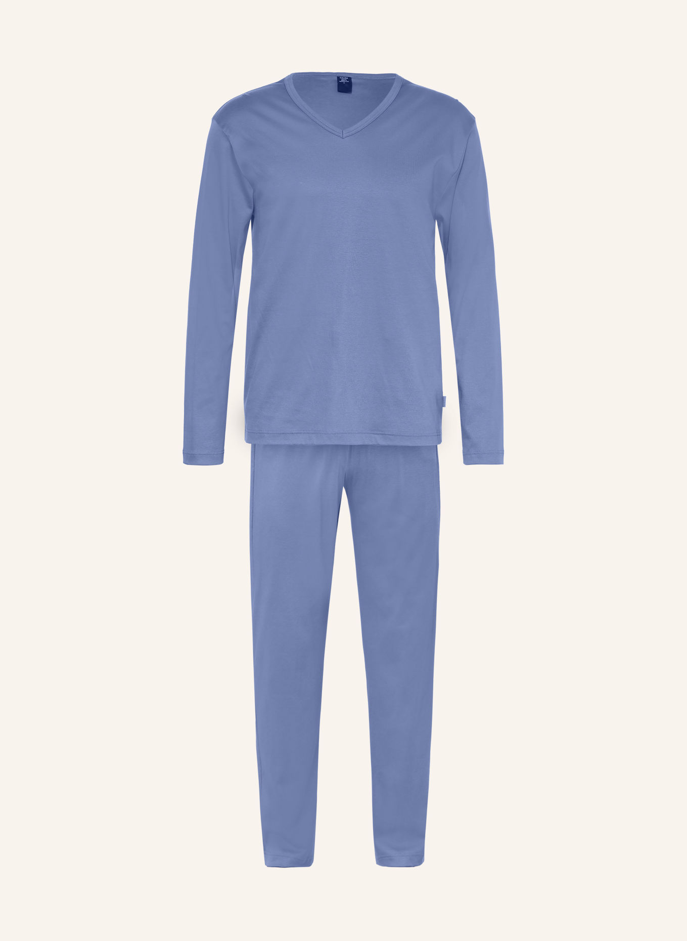 CALIDA Pyjamas RELAX CHOICE: BLÅGRÅ