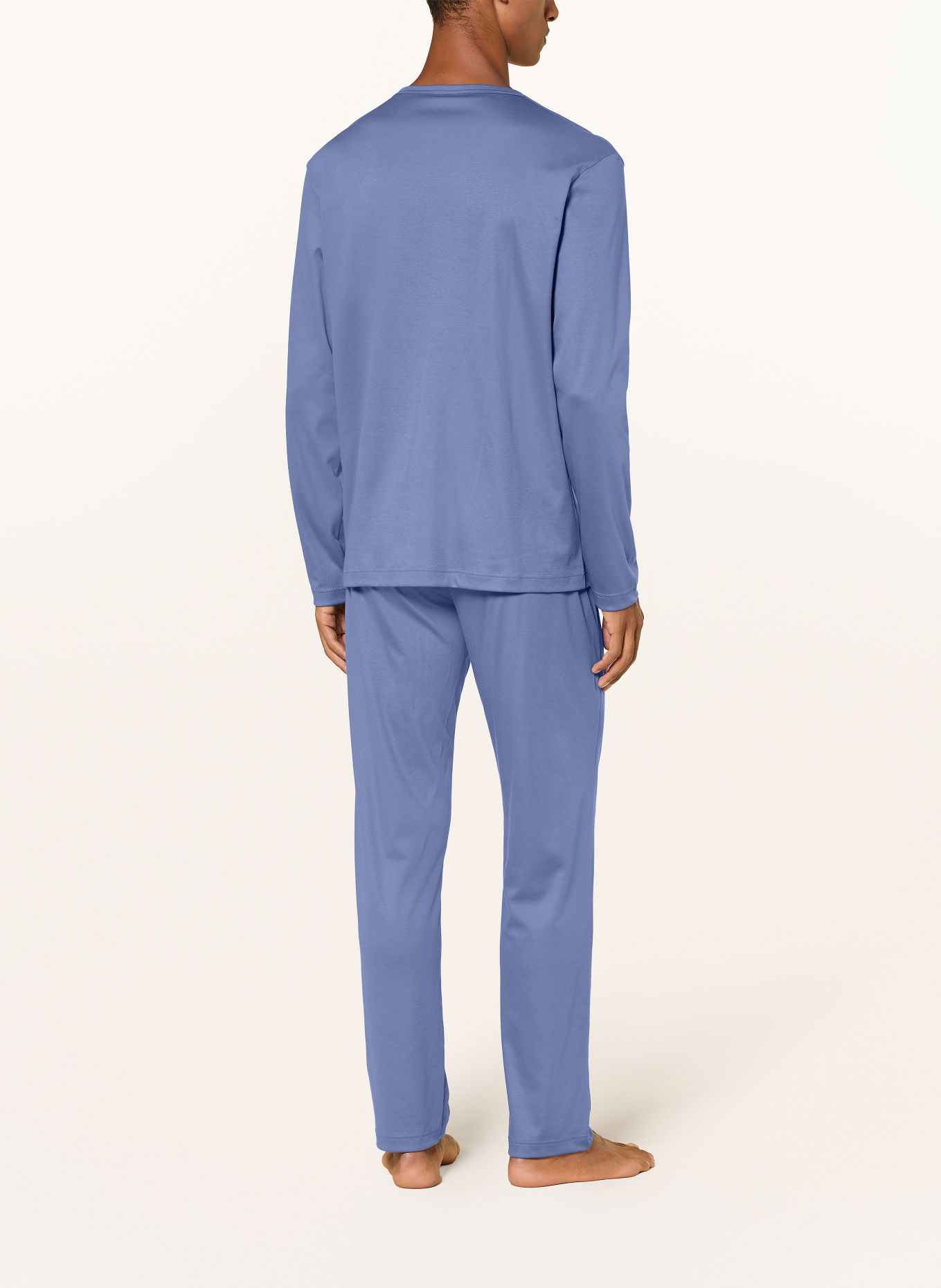 CALIDA Pyjamas RELAX CHOICE: BLÅGRÅ