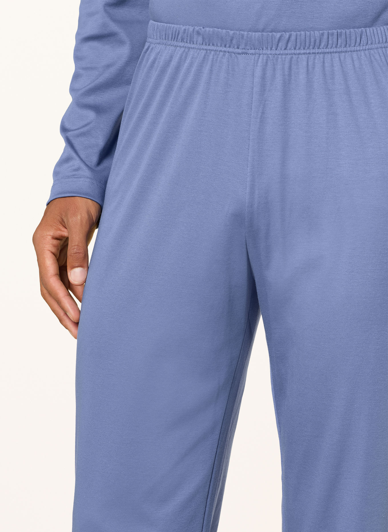 CALIDA Pyjamas RELAX CHOICE: BLÅGRÅ