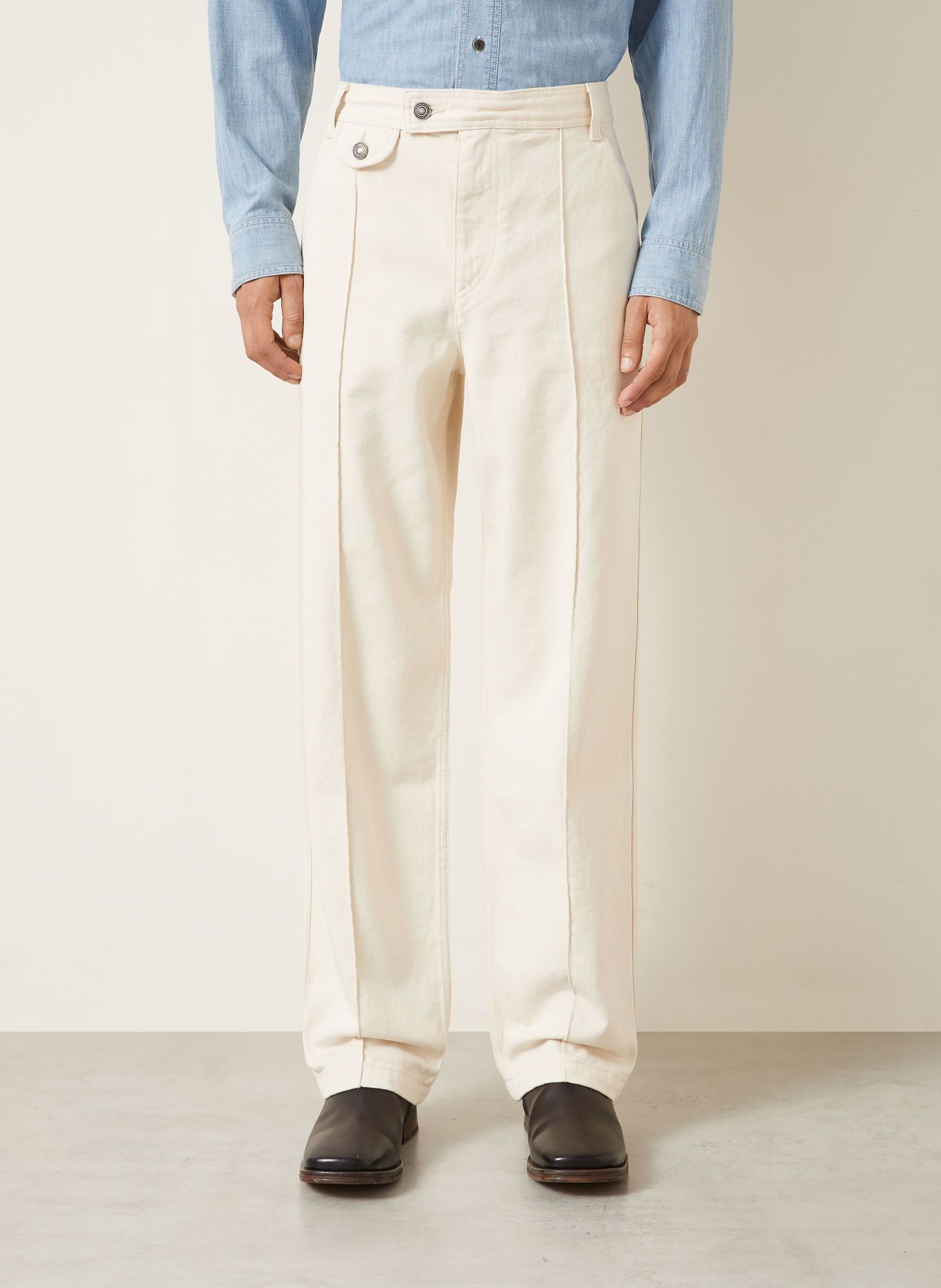 ISABEL MARANT Jean ELOIS coupe régulière: 23EC ecru