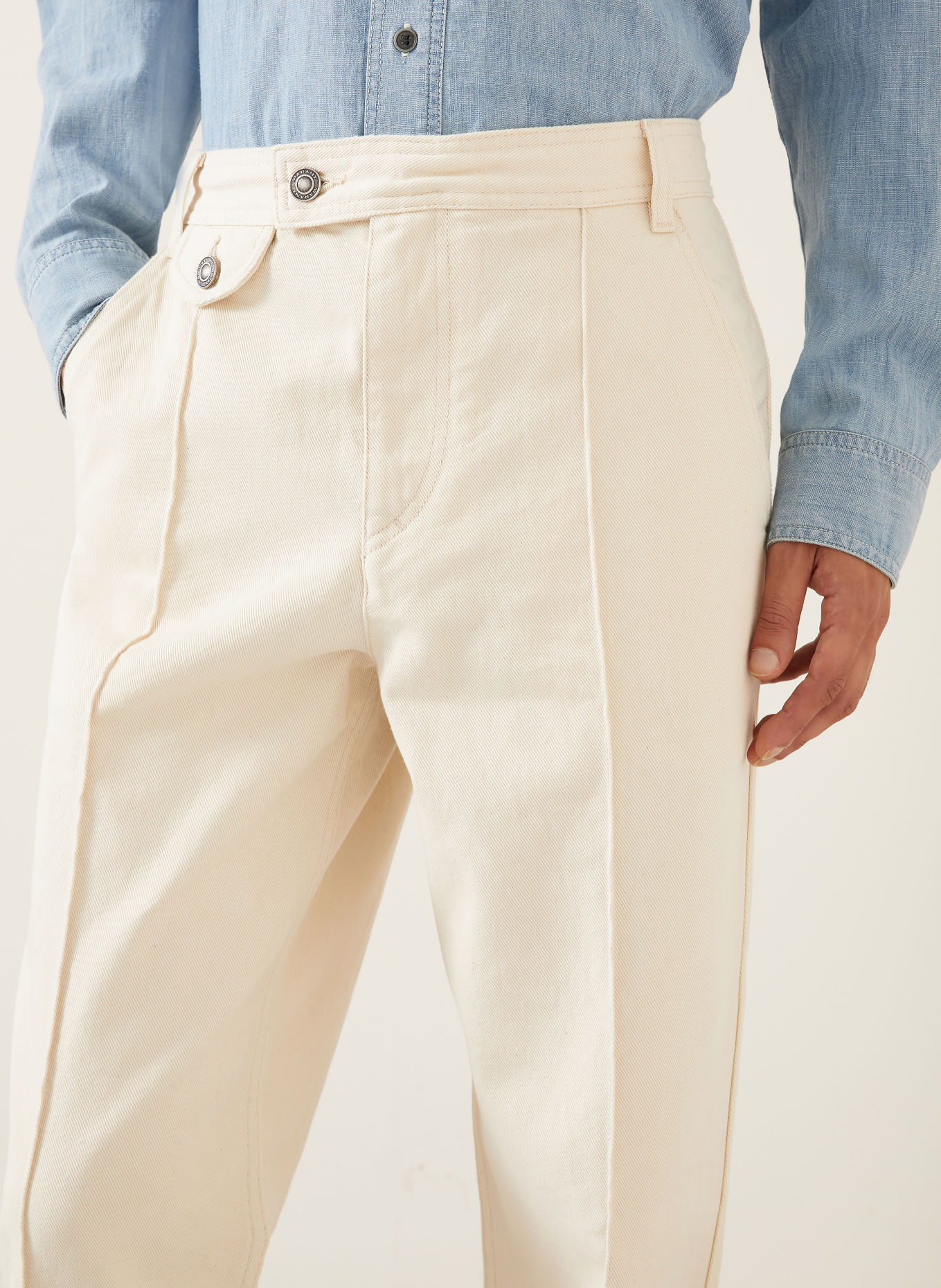 ISABEL MARANT Jean ELOIS coupe régulière: 23EC ecru