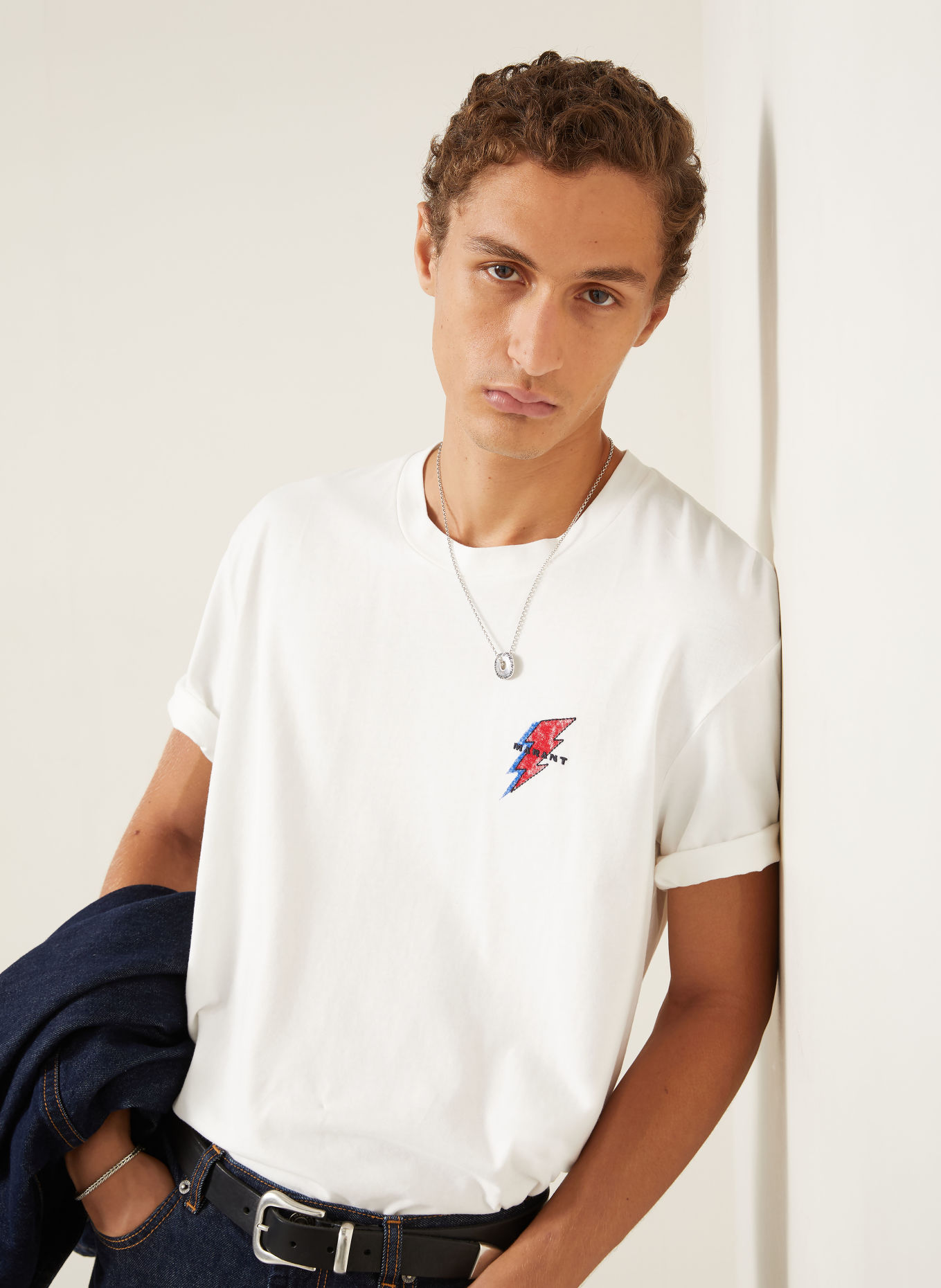 ISABEL MARANT T-shirt HONORE: WIT