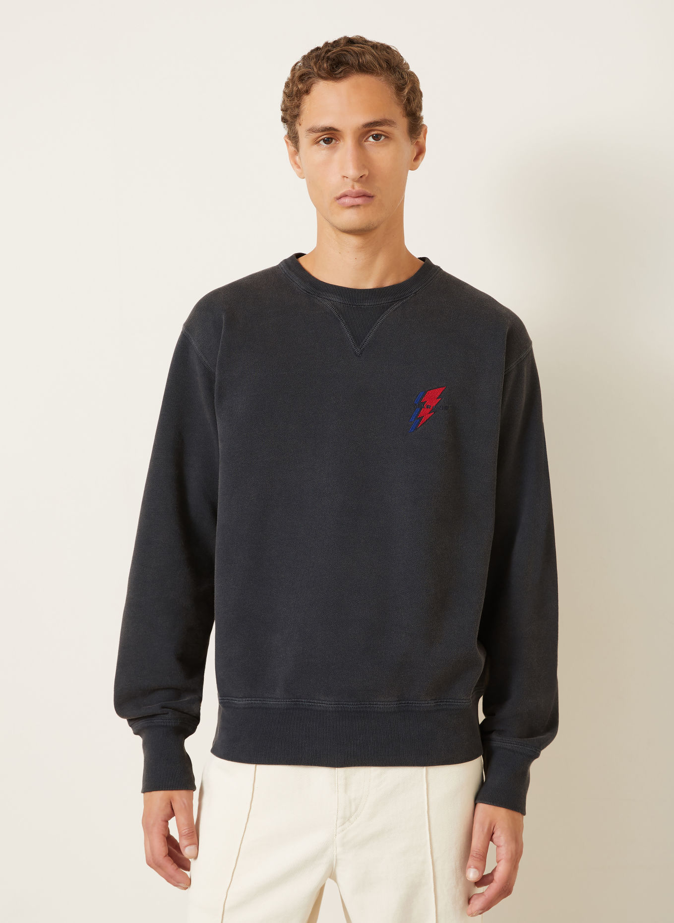 ISABEL MARANT MIKE Sweatshirt: BLACK