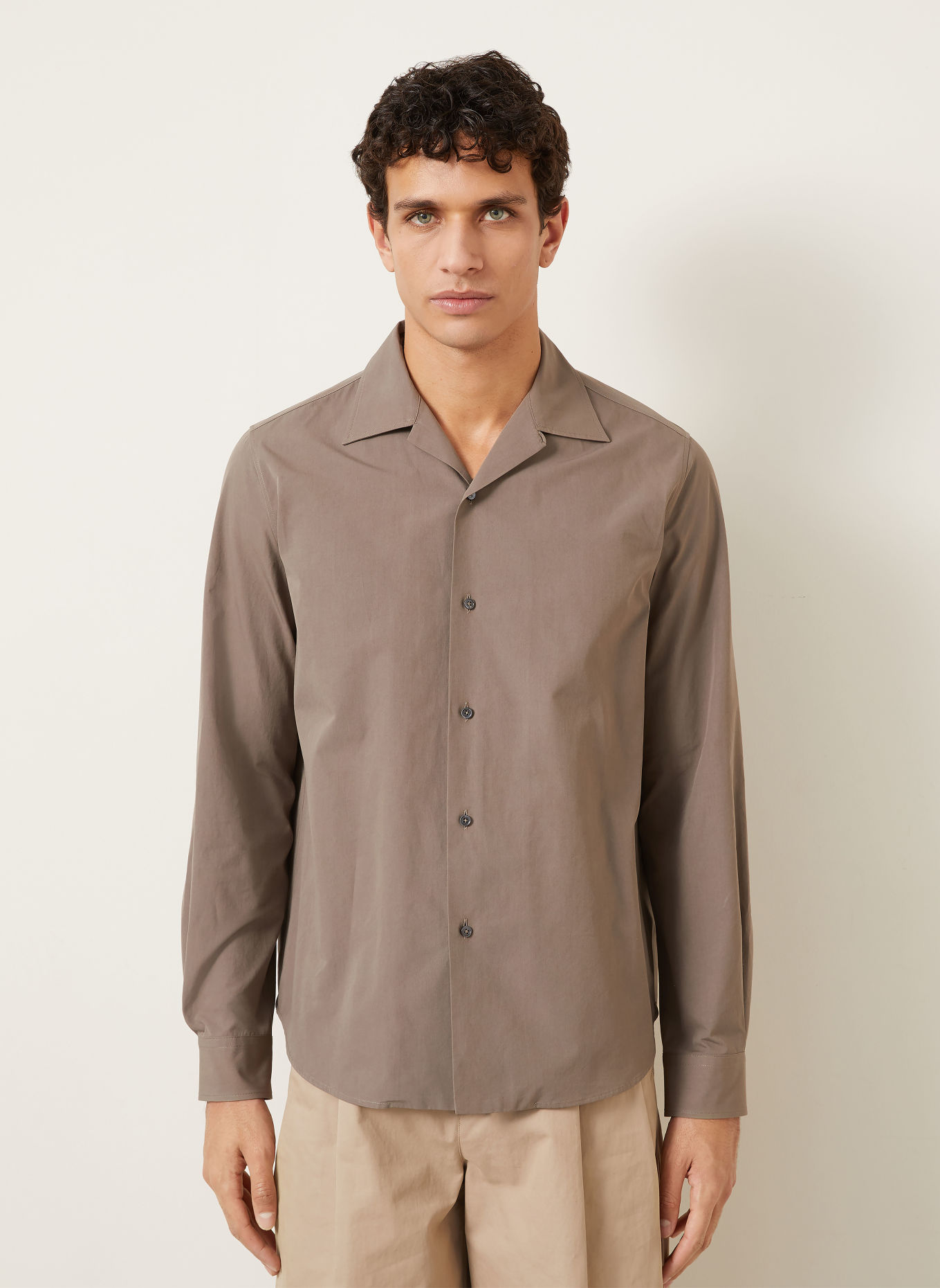 JIL SANDER Hemd Comfort Fit: TAUPE