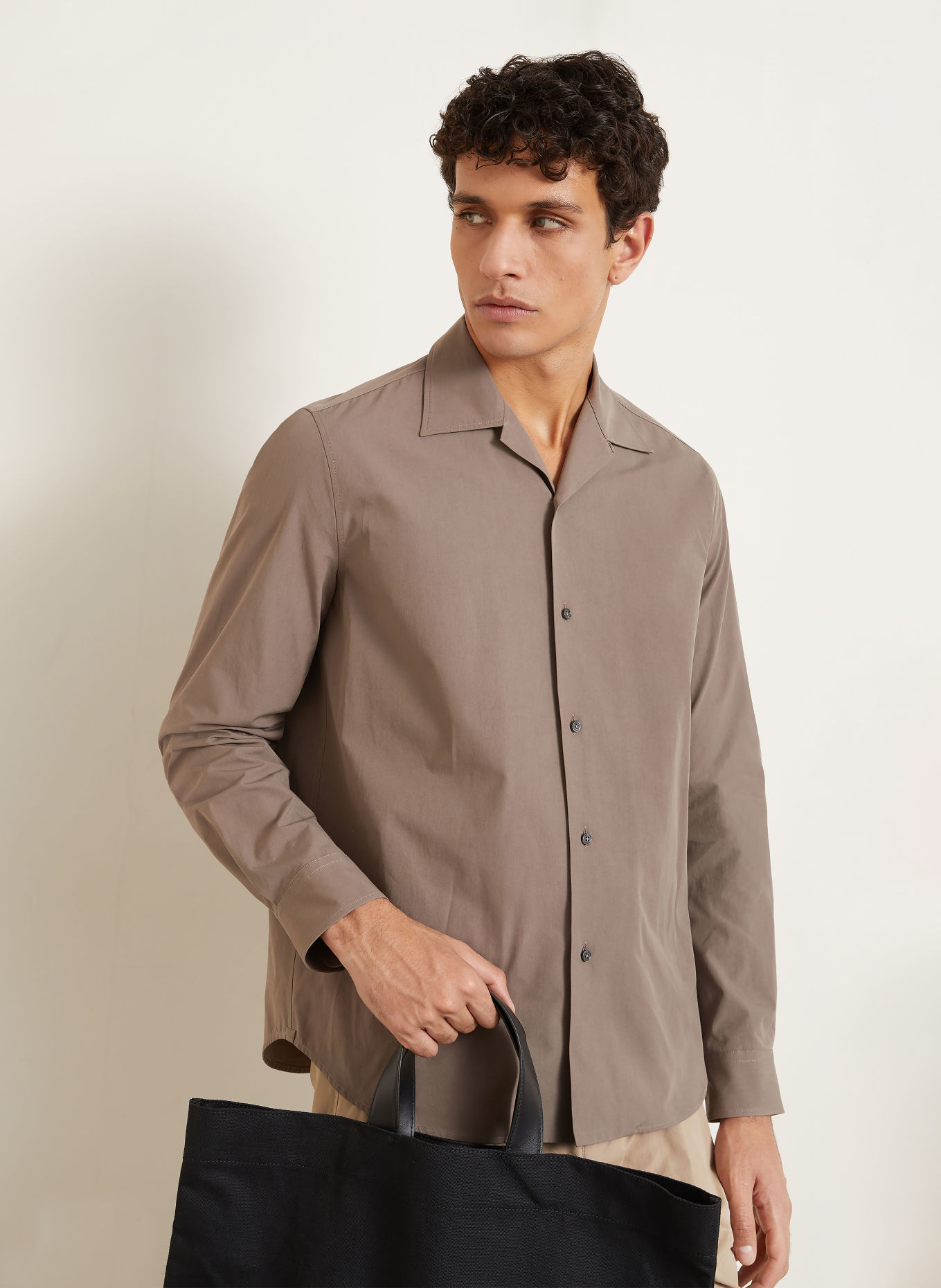 JIL SANDER Hemd Comfort Fit: TAUPE