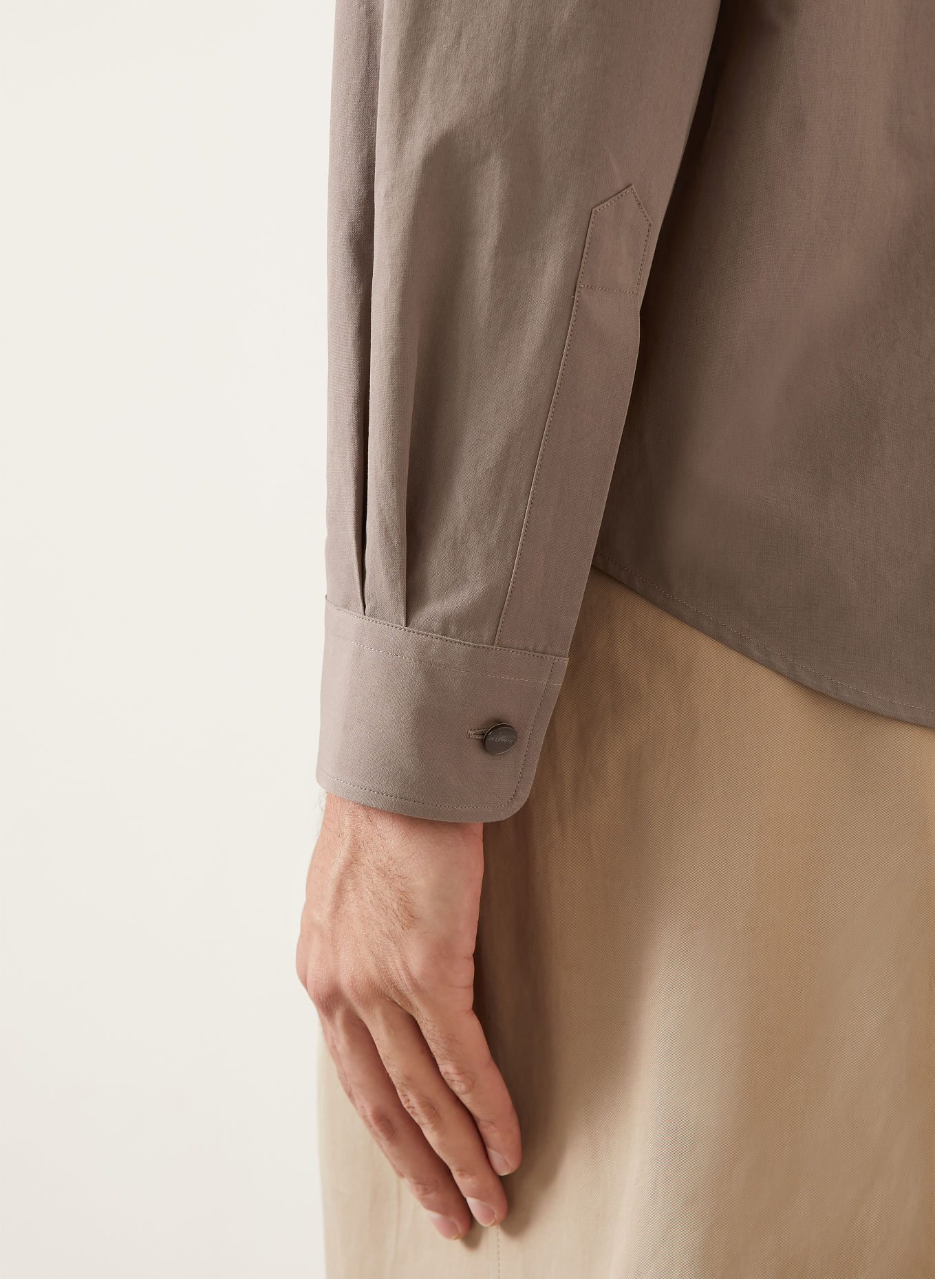 JIL SANDER Hemd Comfort Fit: TAUPE
