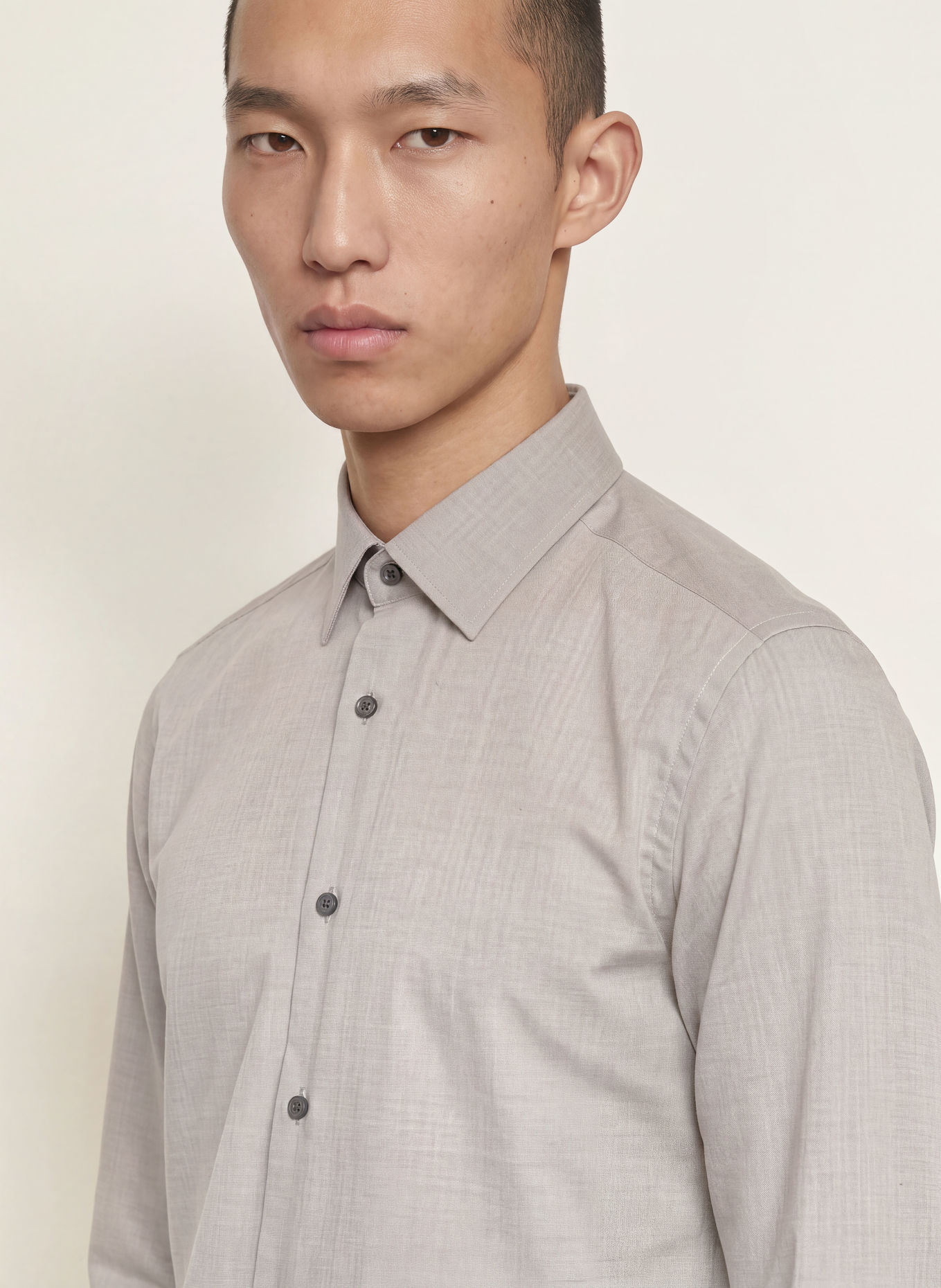 BOSS Hemd HANK Slim Fit: GRAU
