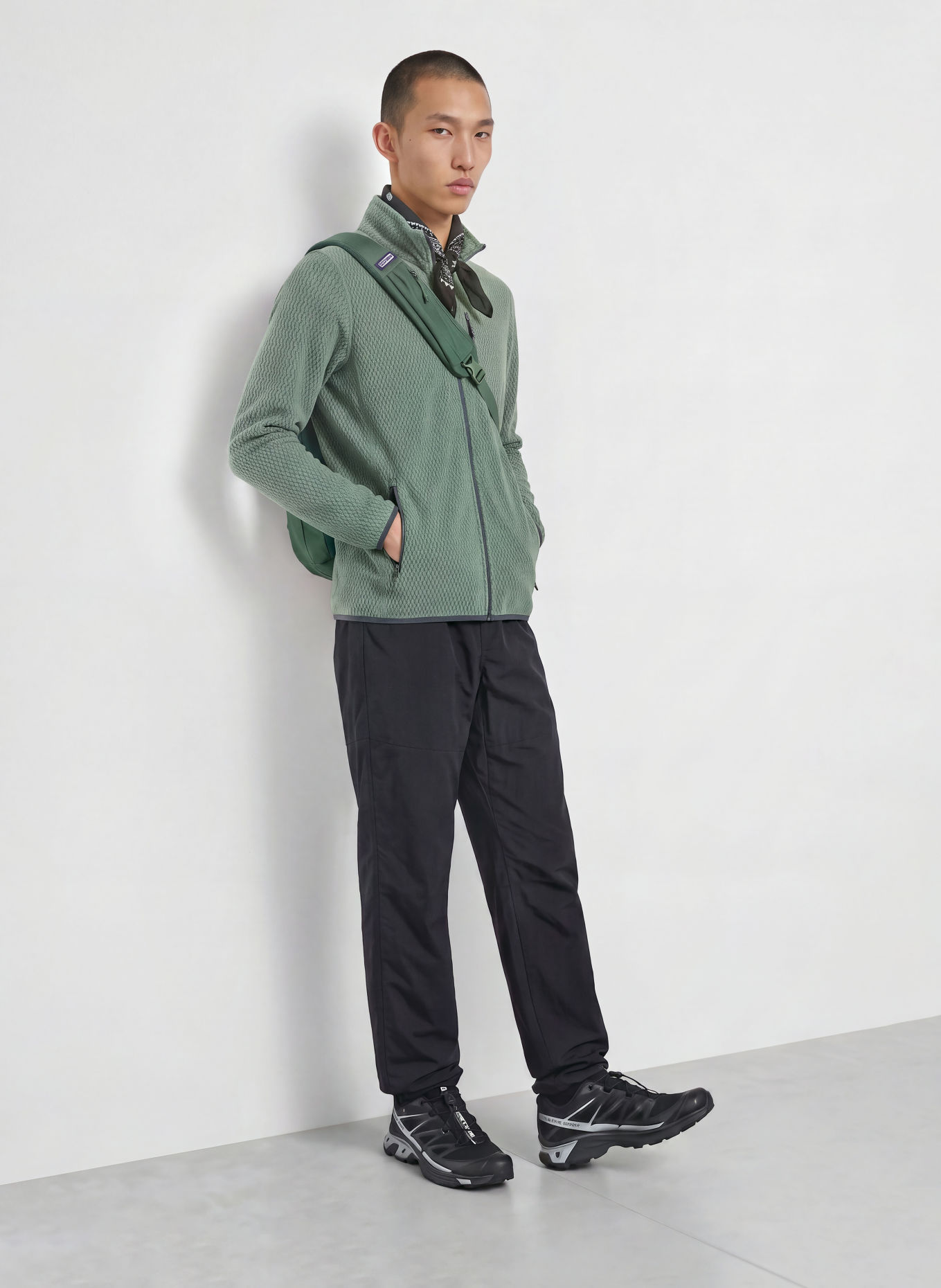 me°ru' Jachetă din fleece CALAIS: PETROL