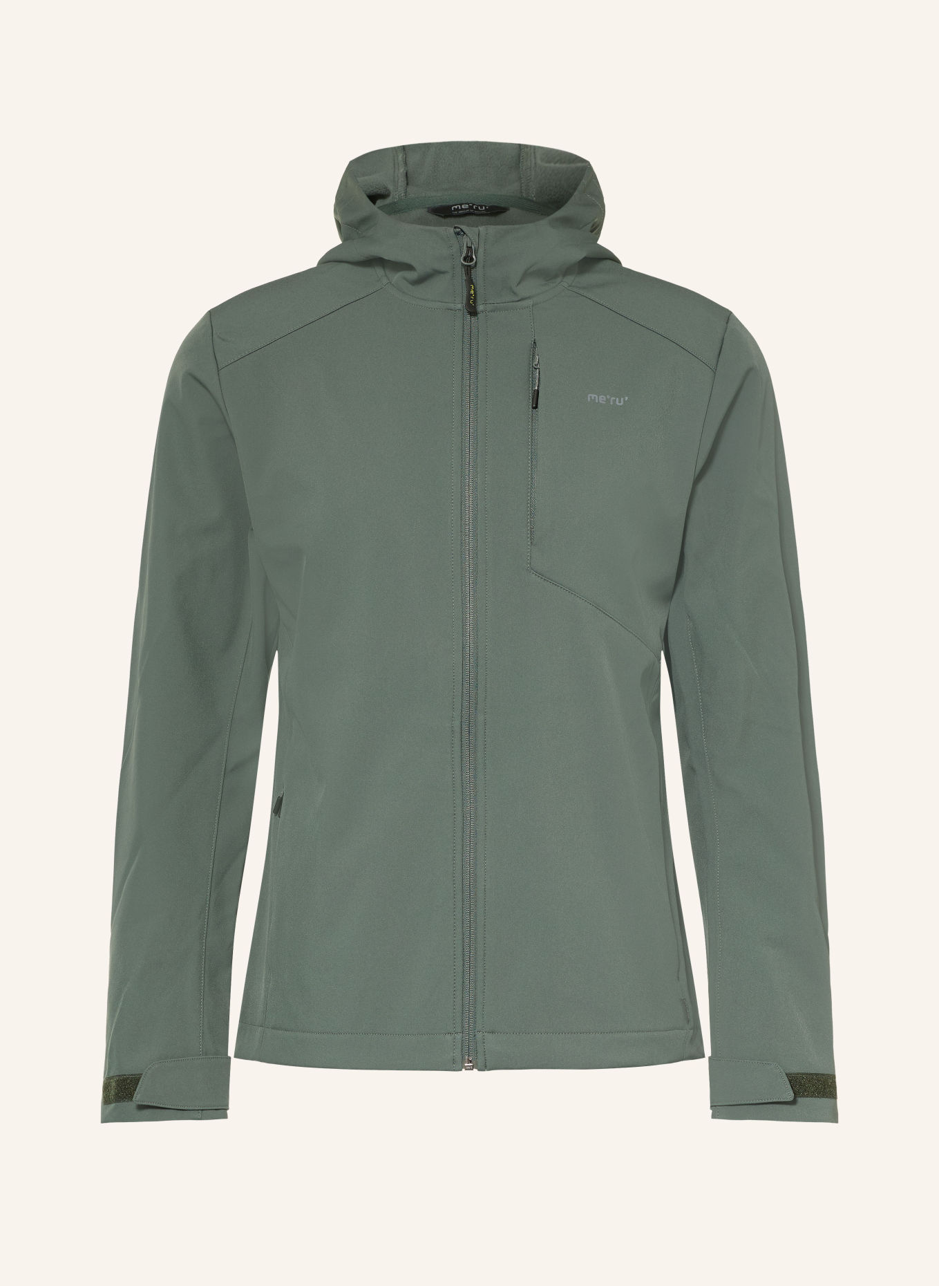 me°ru' Jachetă Softshell BORDEAUX: VERDE