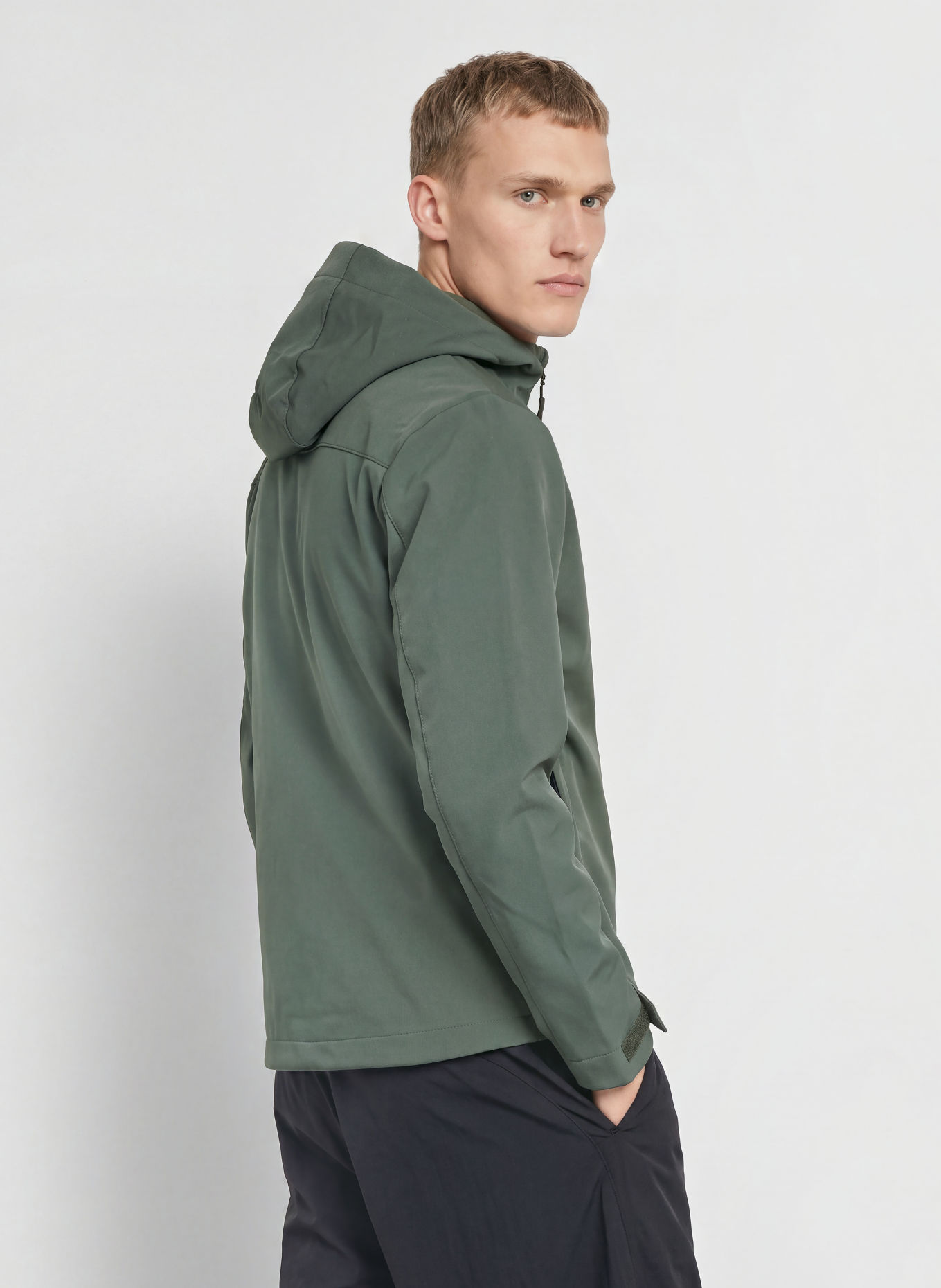 me°ru' Jachetă Softshell BORDEAUX: VERDE